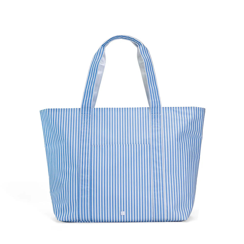 Jumbo Tote- XL Pimlico Chambray Stripe