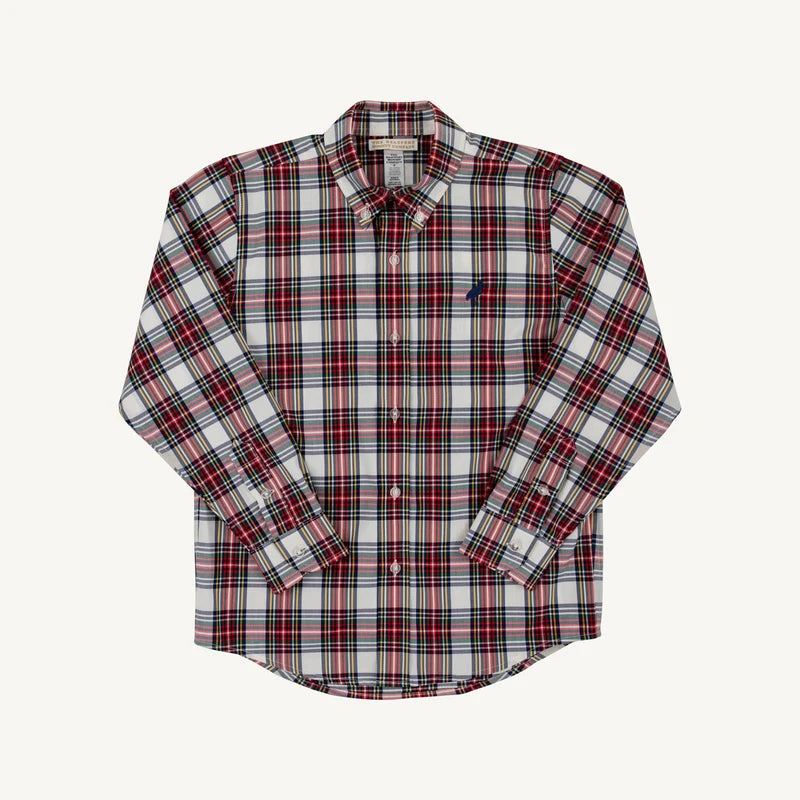Dean's List Dress Shirt- Paris Pike Plaid