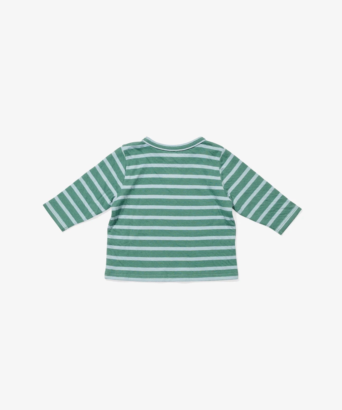 Edward Baby T-Shirt- Forest Stripe