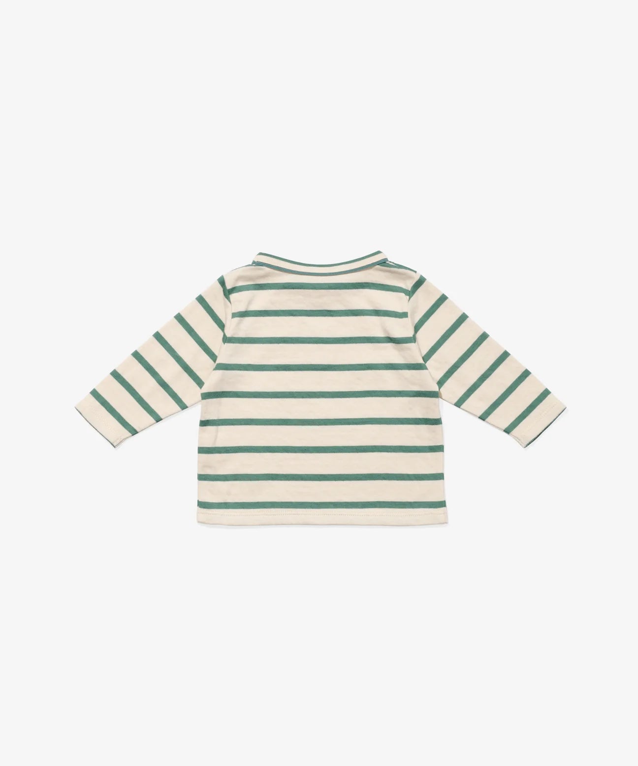 Edward Baby T-Shirt- Pine Stripe