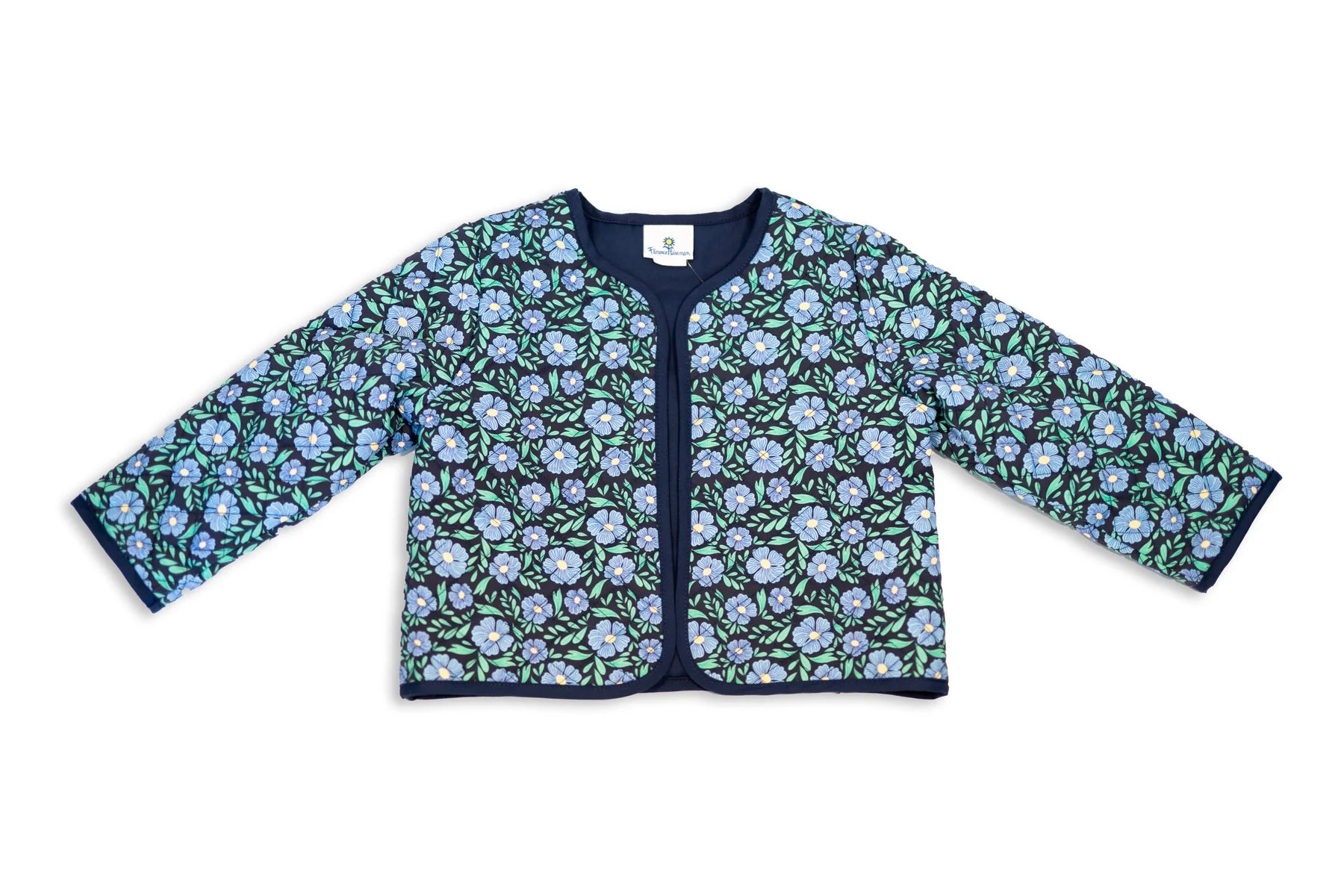 Floral Print Quilted Jacket