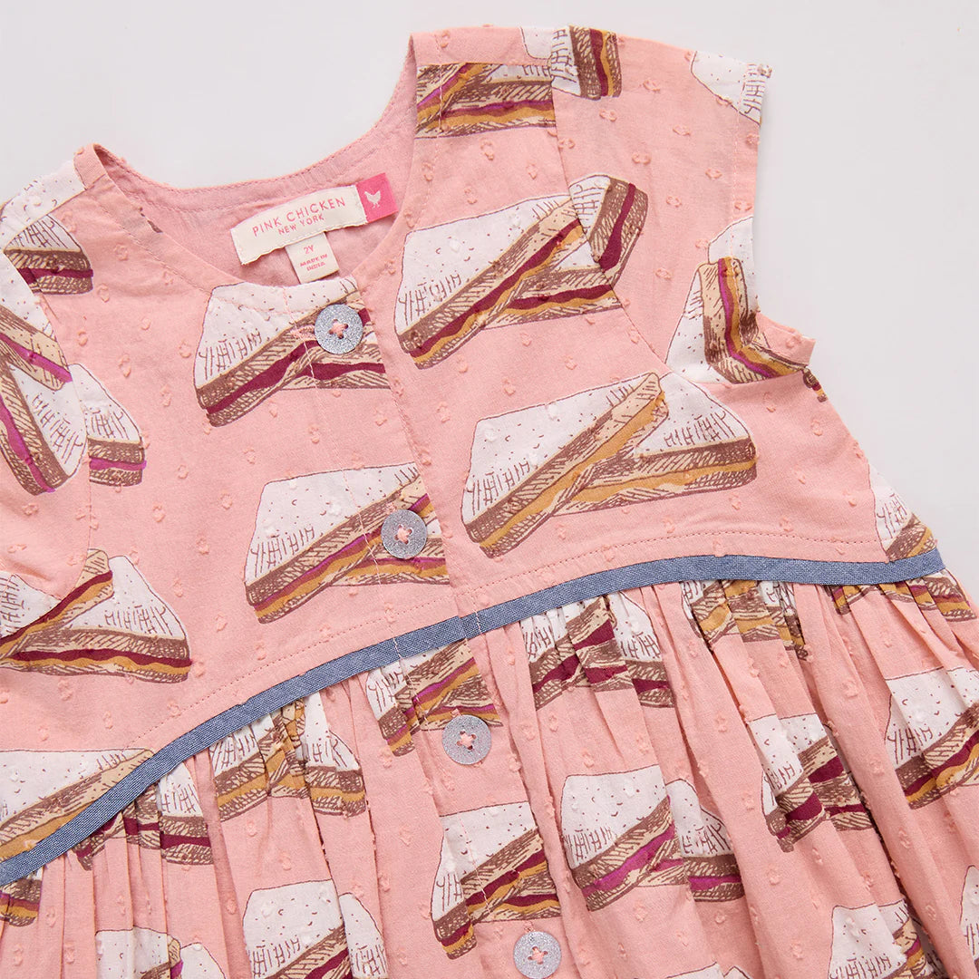 girls fatima dress- pb&j