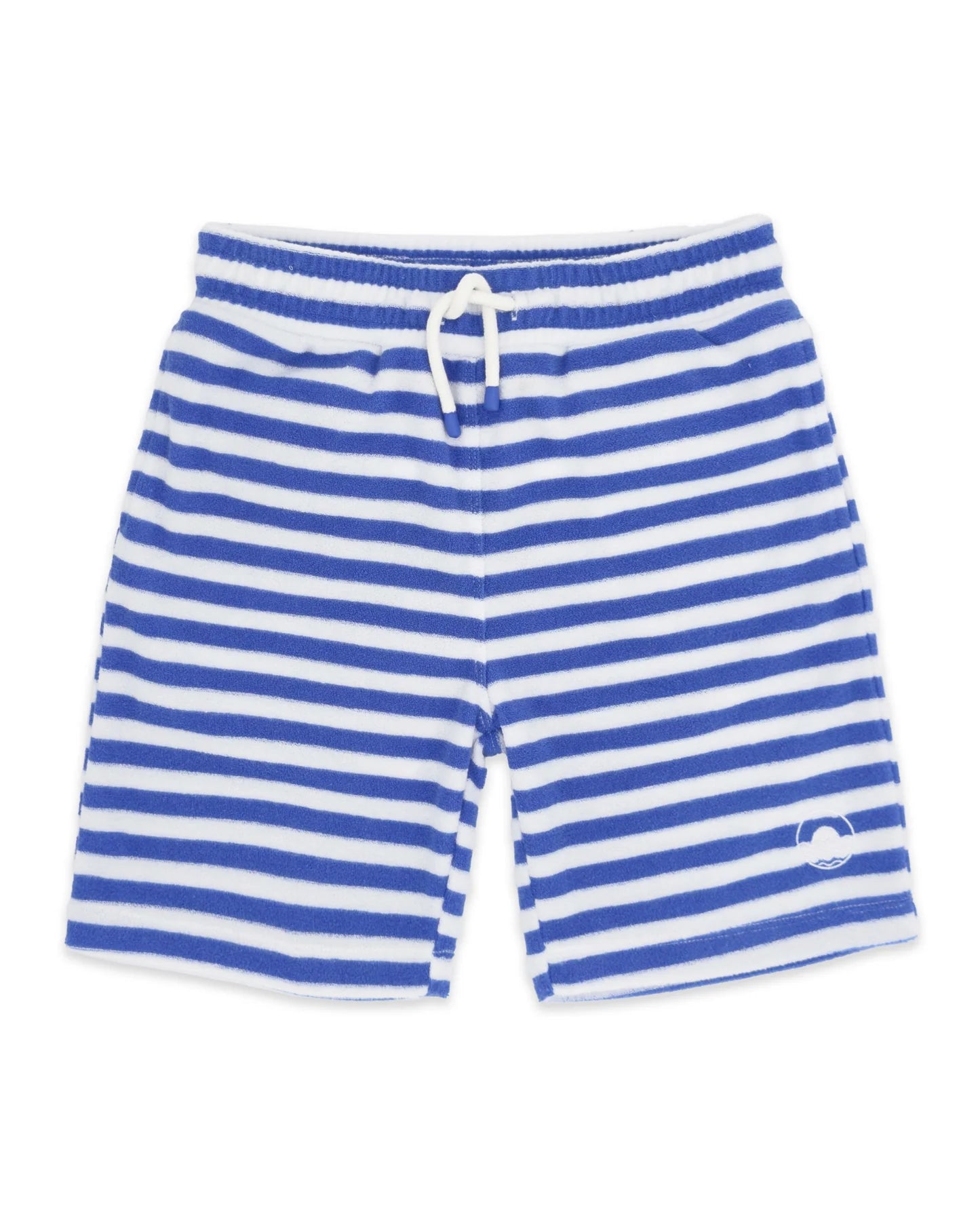 Coastal Terry Tee + Short Set- Marina Stripe