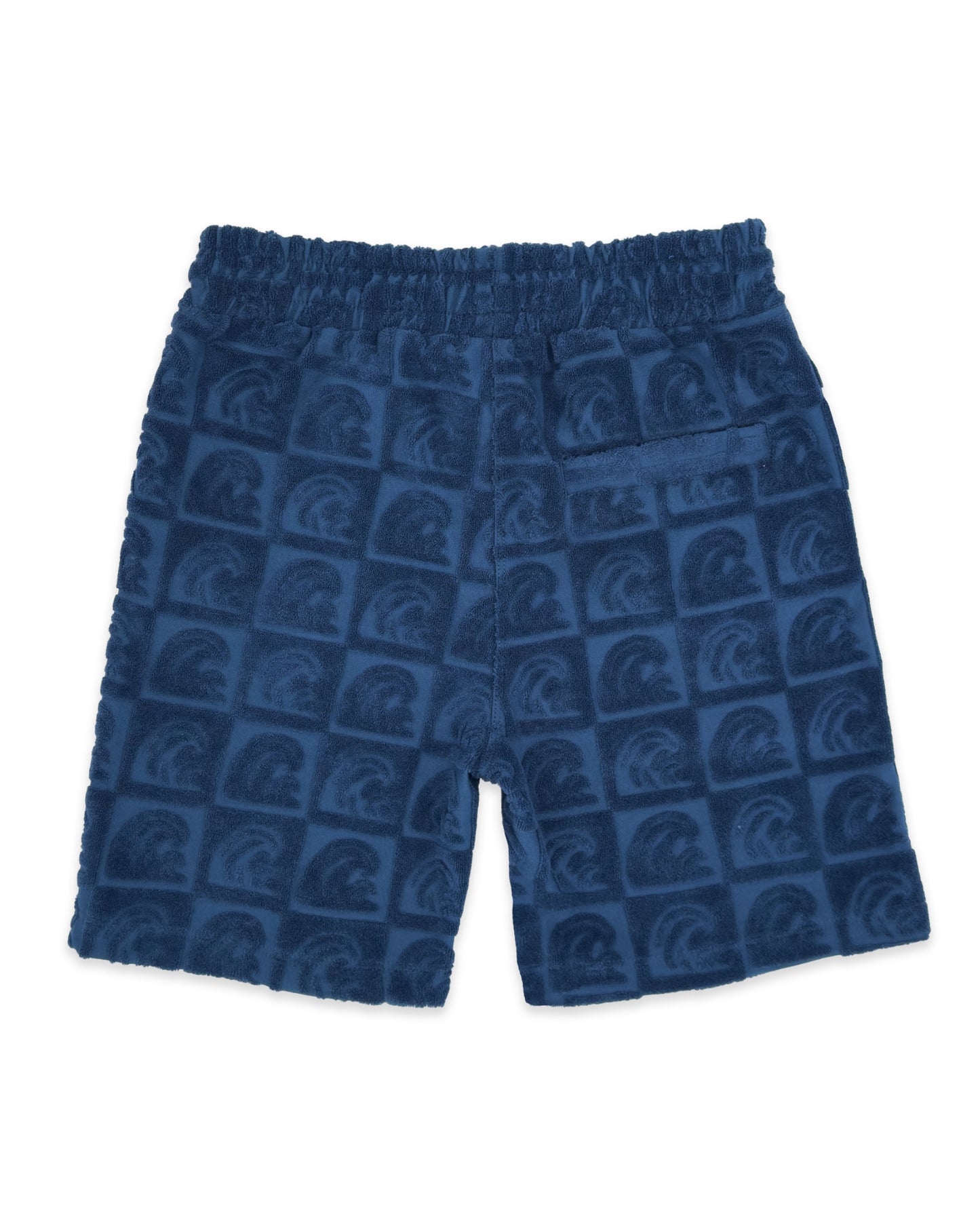 Coastal Terry Tee + Short Set- Wave Check