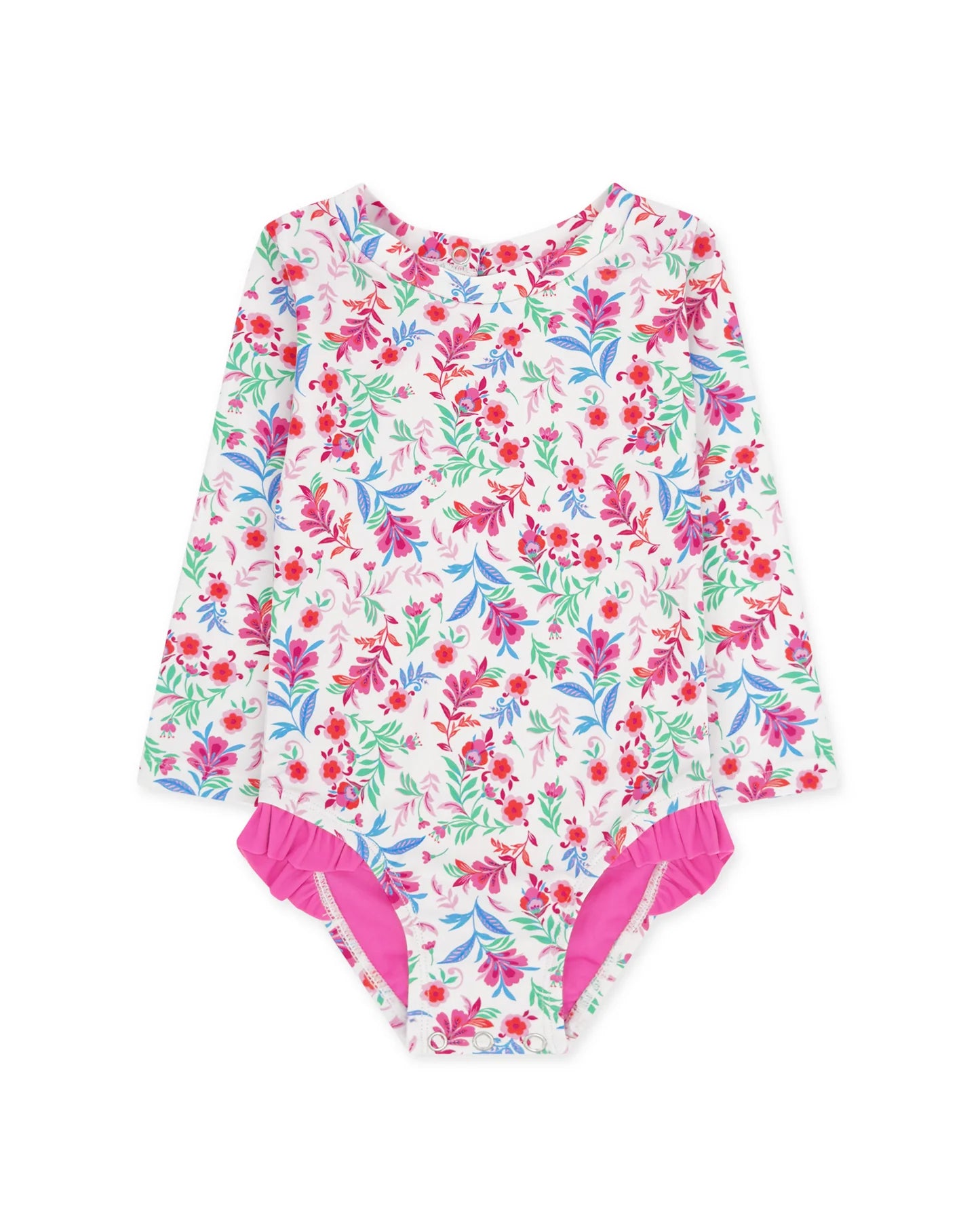 Coastal Cutie One-Piece Rashguard - Seabreeze