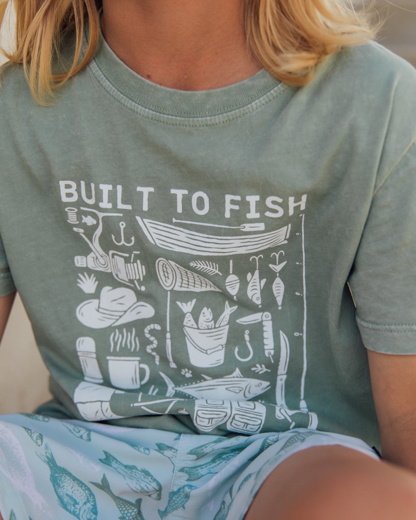 Vintage Tee - Fishing Adventure