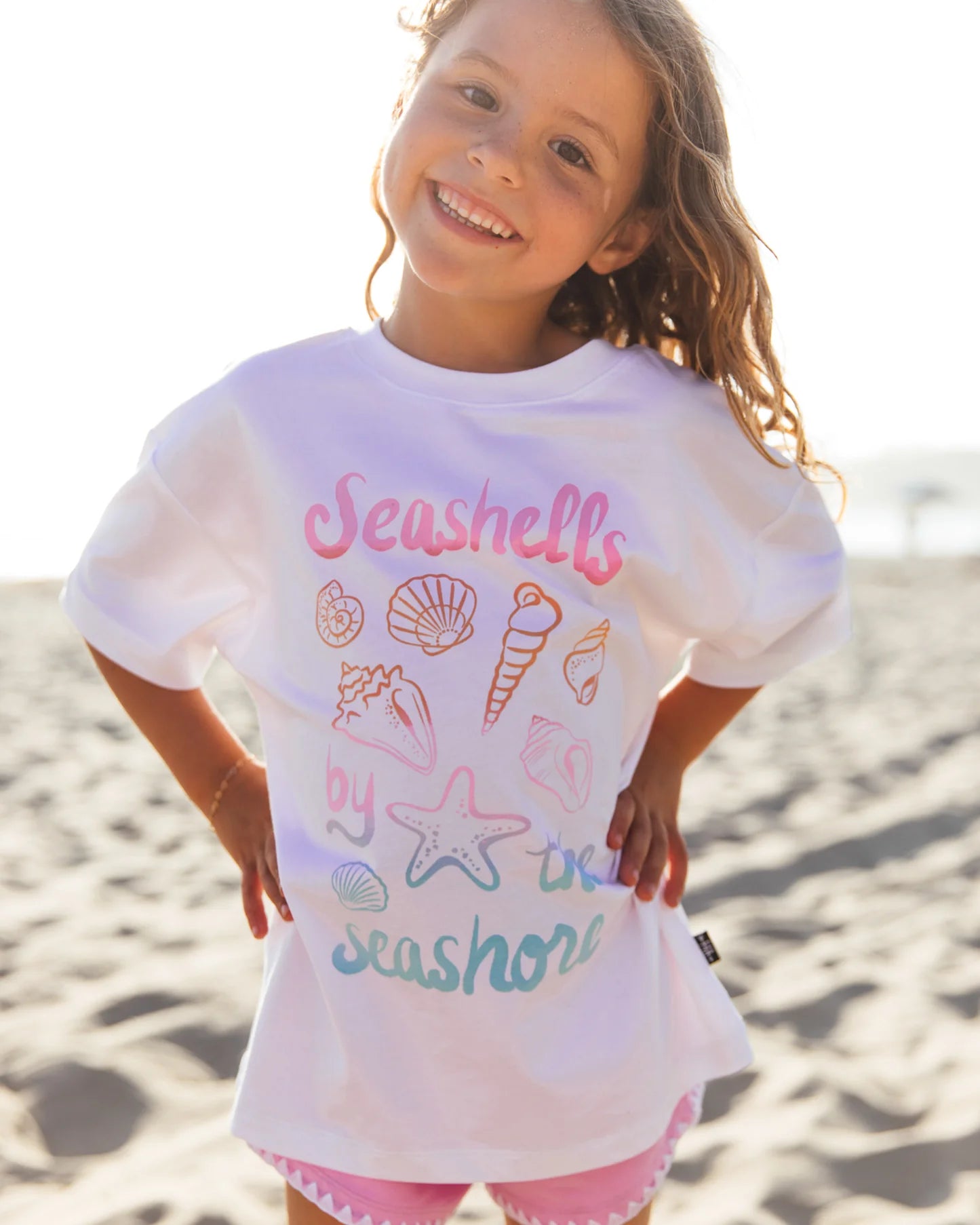 Oversized Tee - Seashells