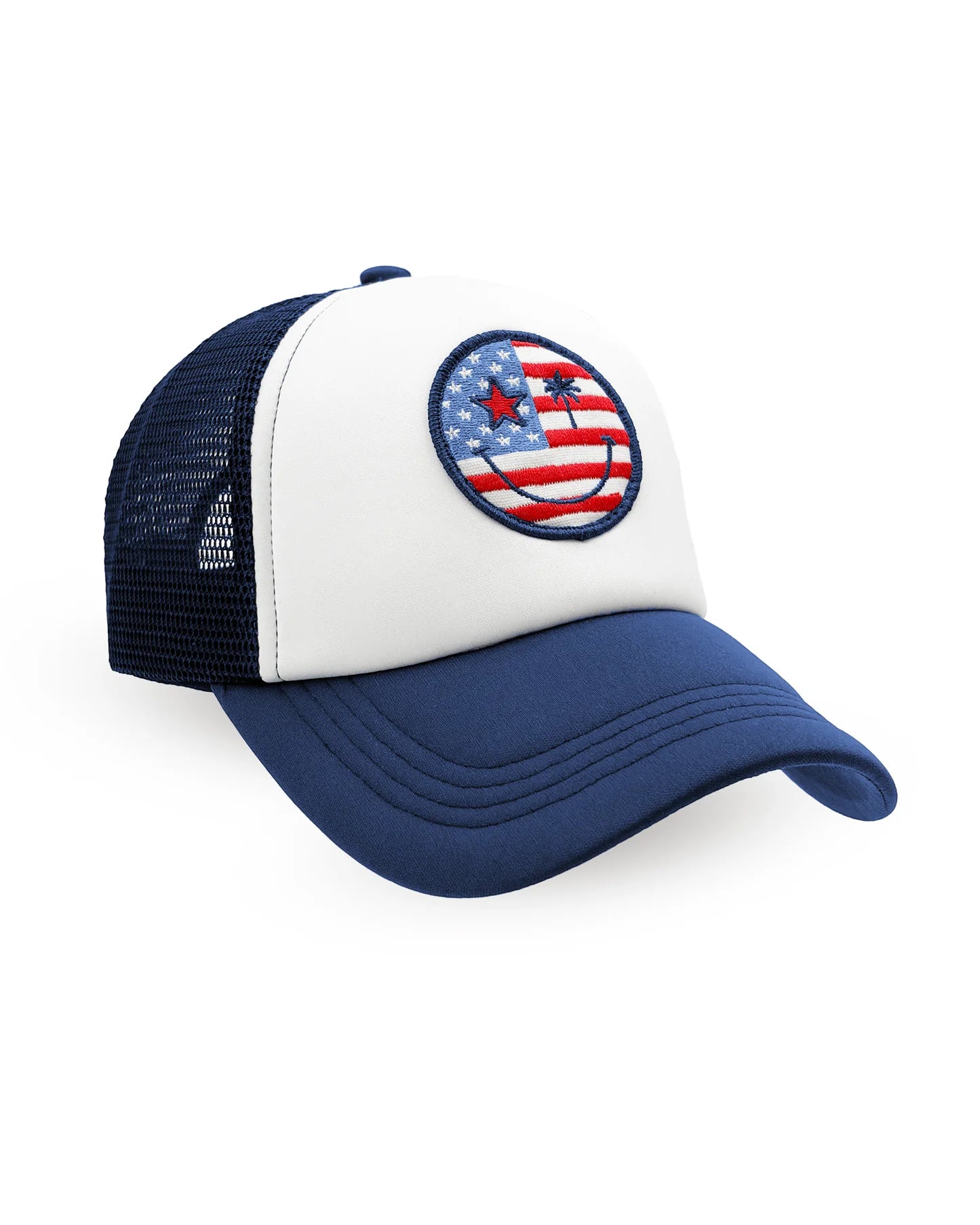 Trucker Hat- Happy Flag