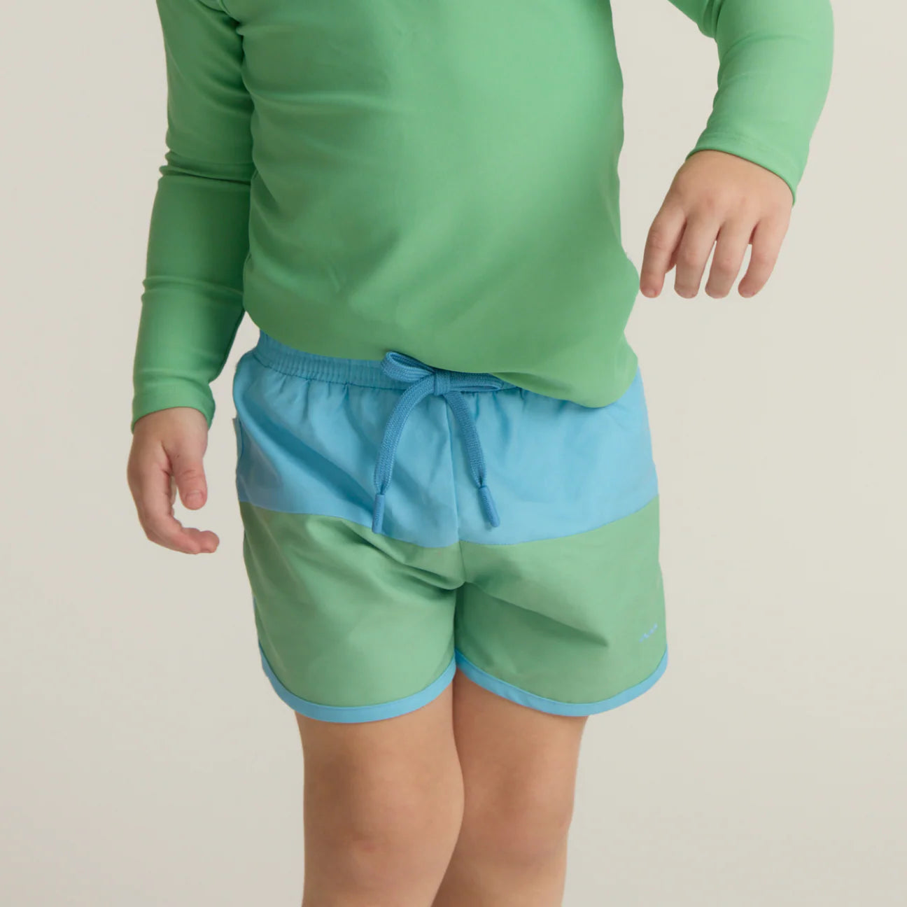 boys island edge colorblock boardie