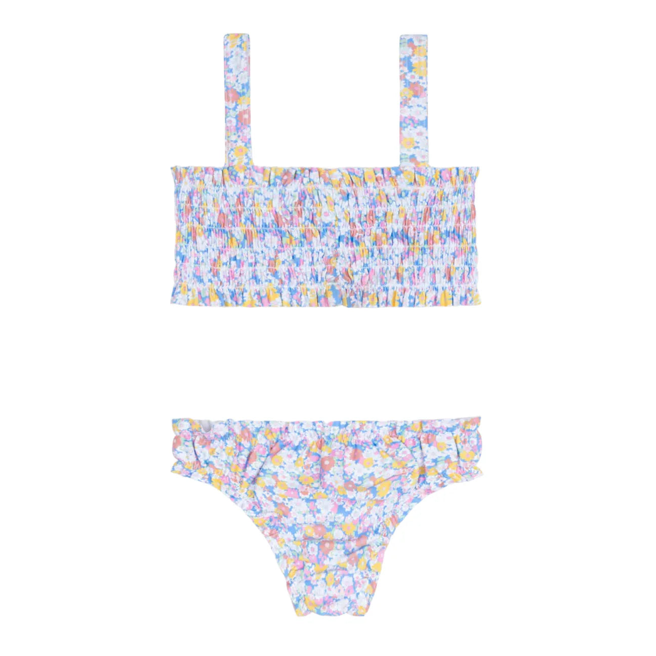 girls jasmine blossom smocked bikini