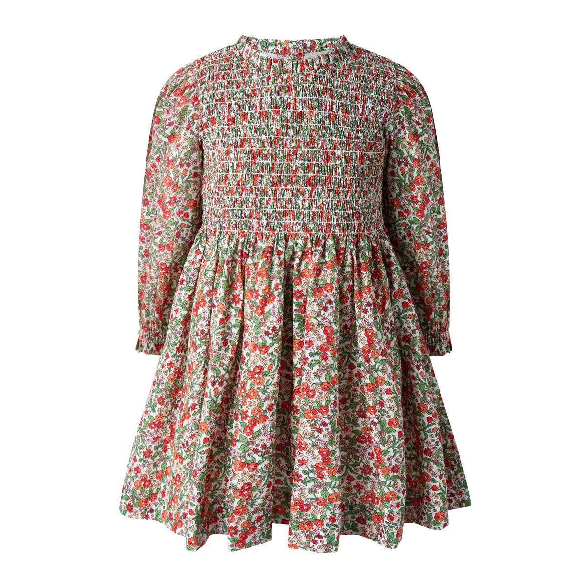 Botanical Ruched Dress
