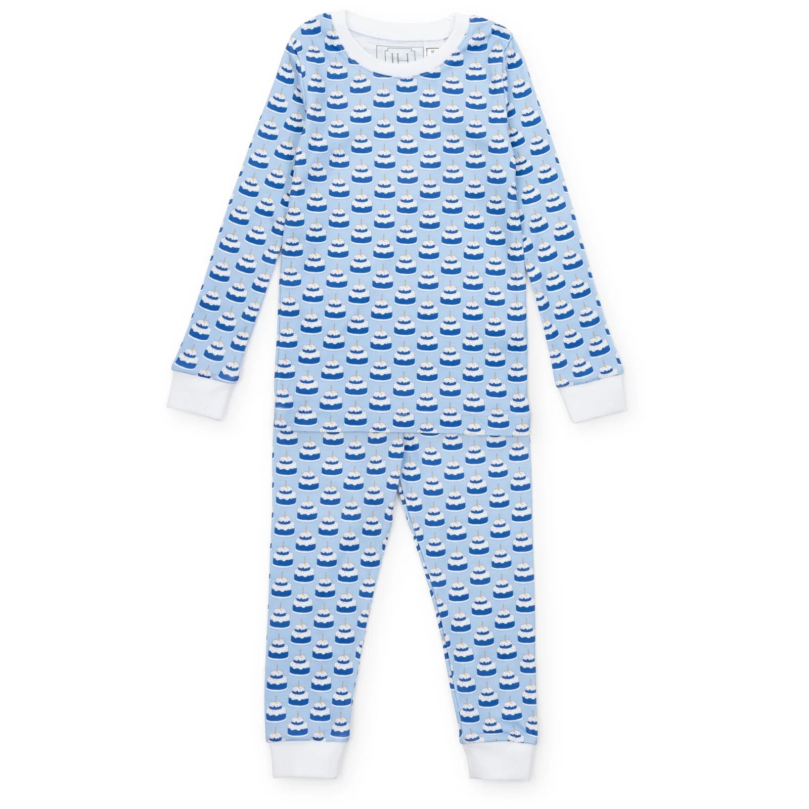 Grayson Boys' Pajama Pant Set- Birthday Cake Blue