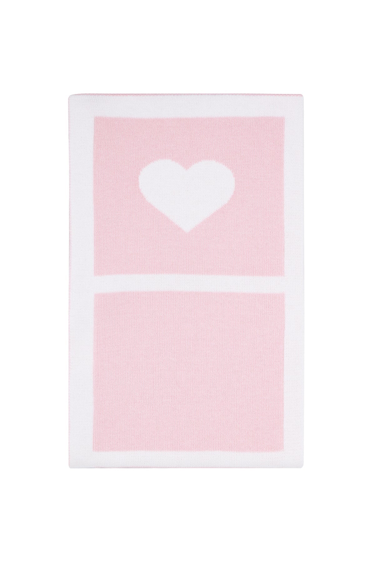 Heart Knit Blanket