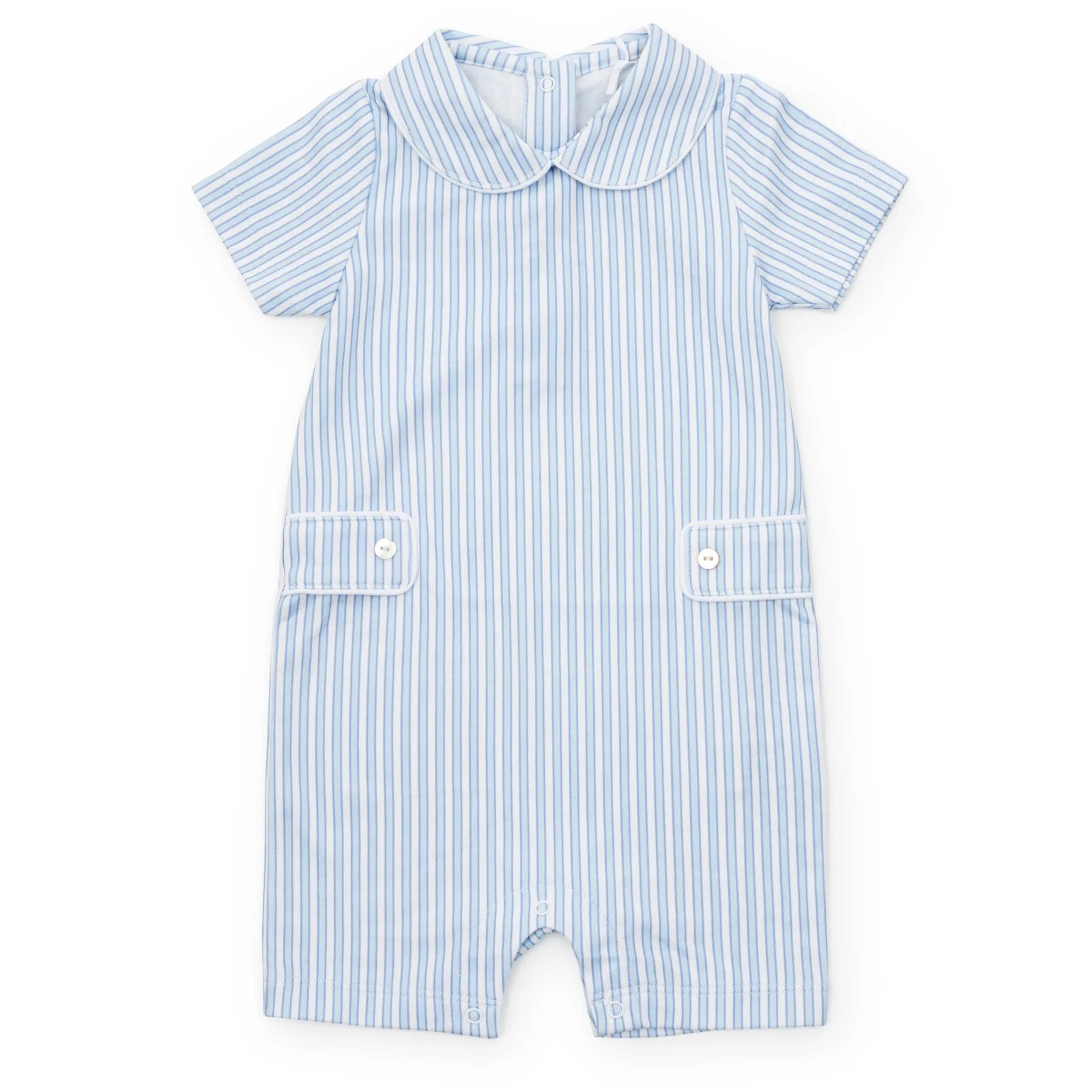 Henry Boys' Pima Cotton Shortall- Classic Stripe
