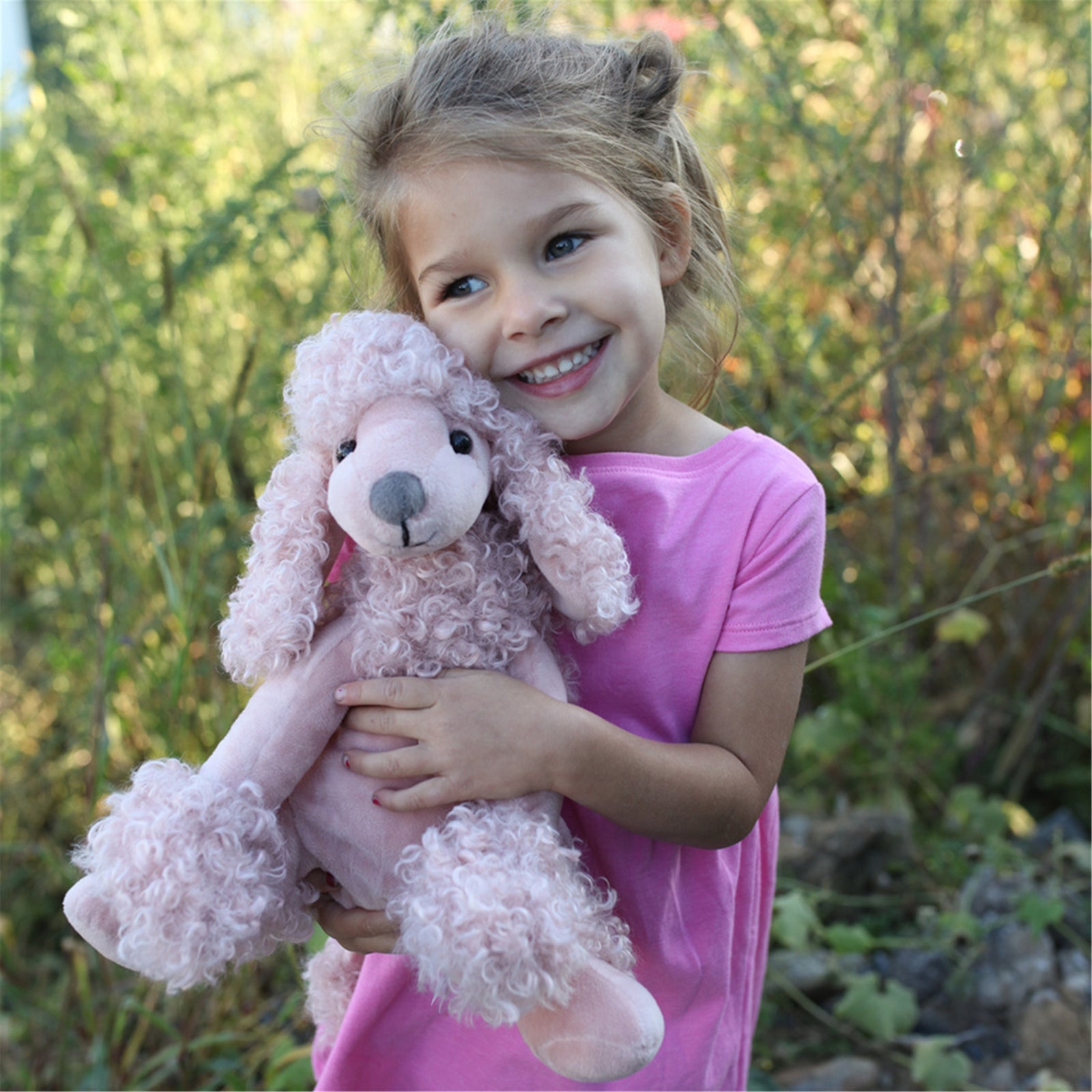 "Paris" Mauve Poodle Plush