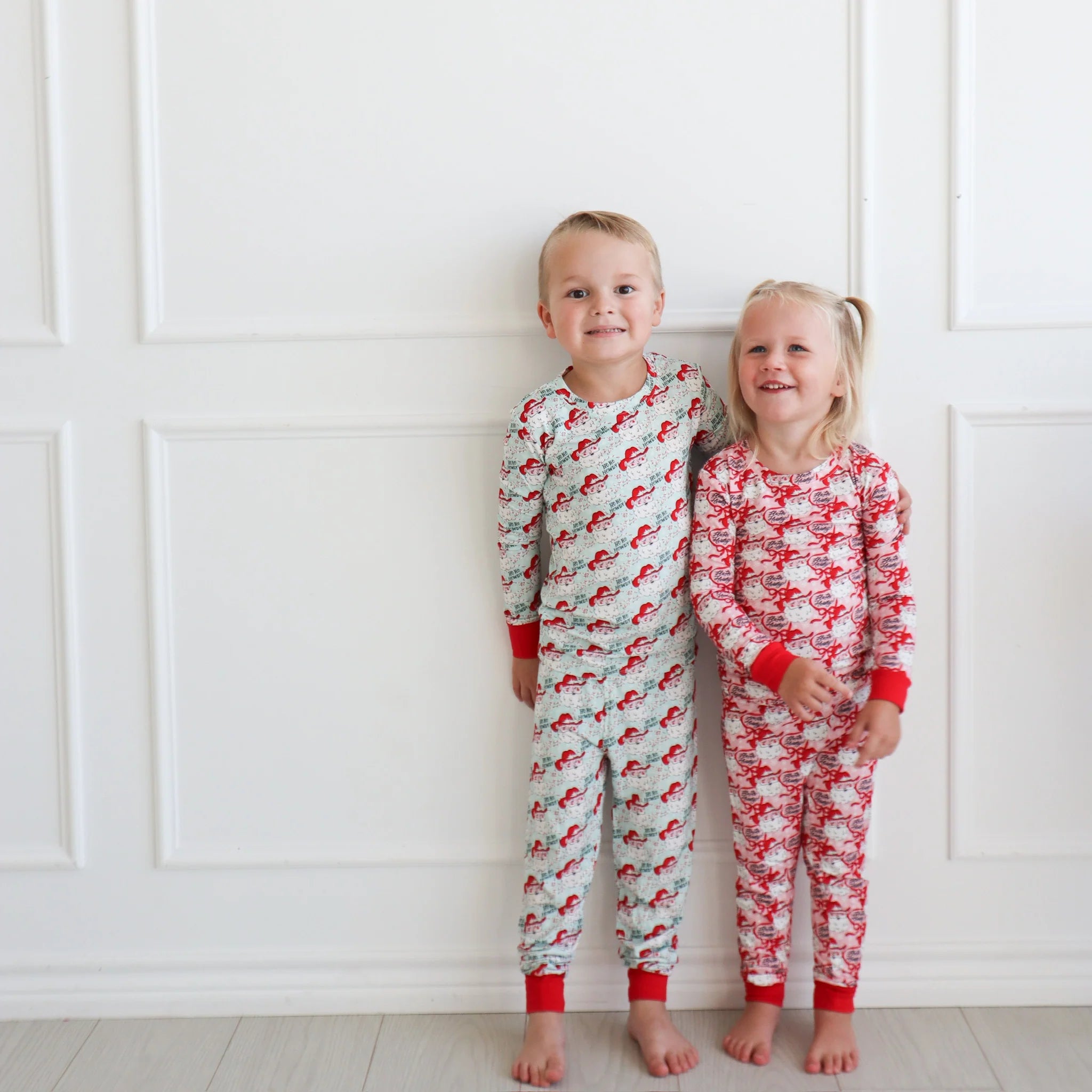 Loungewear Set- Ho Ho Howdy Pink