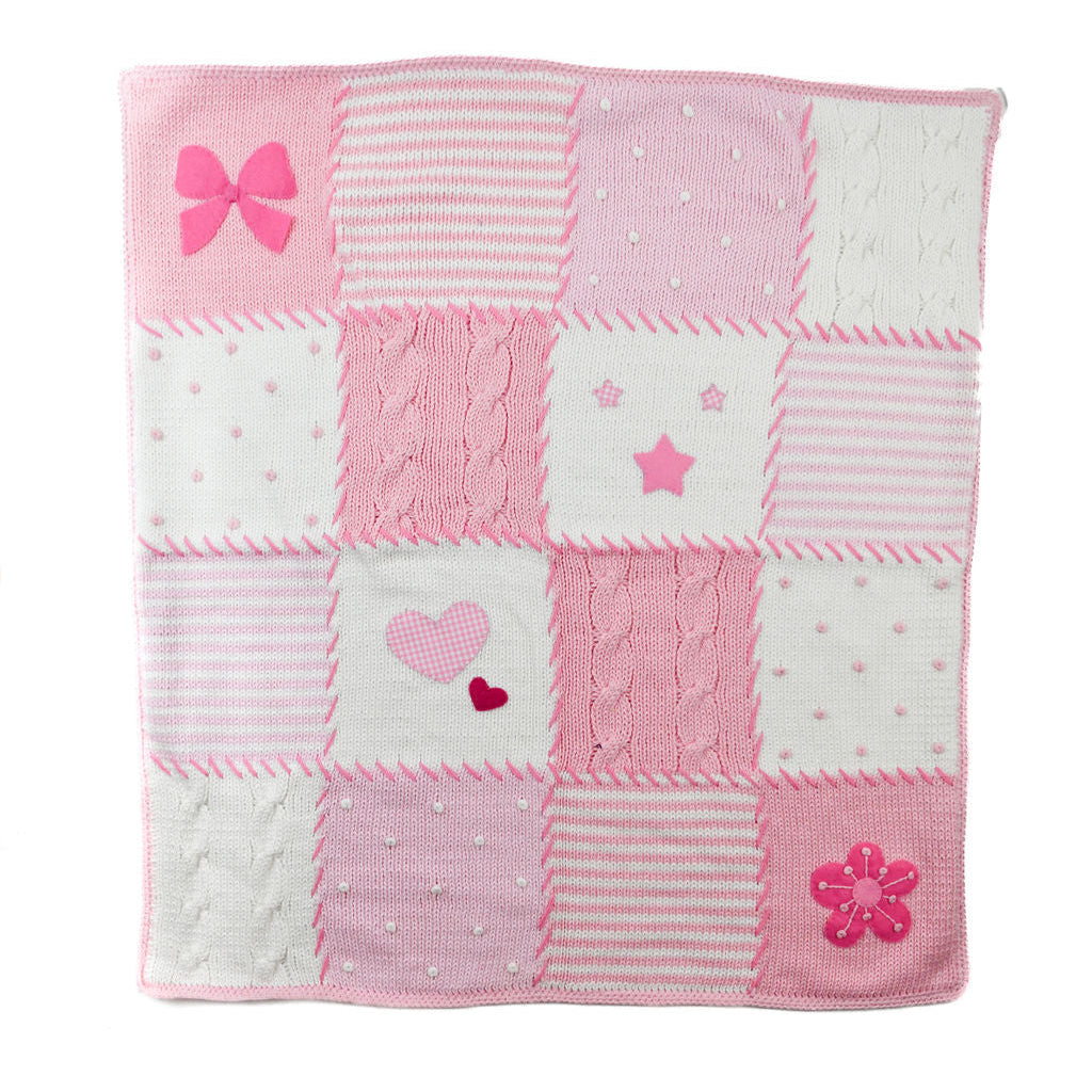 Artwalk Pretty in Pink Baby Blanket