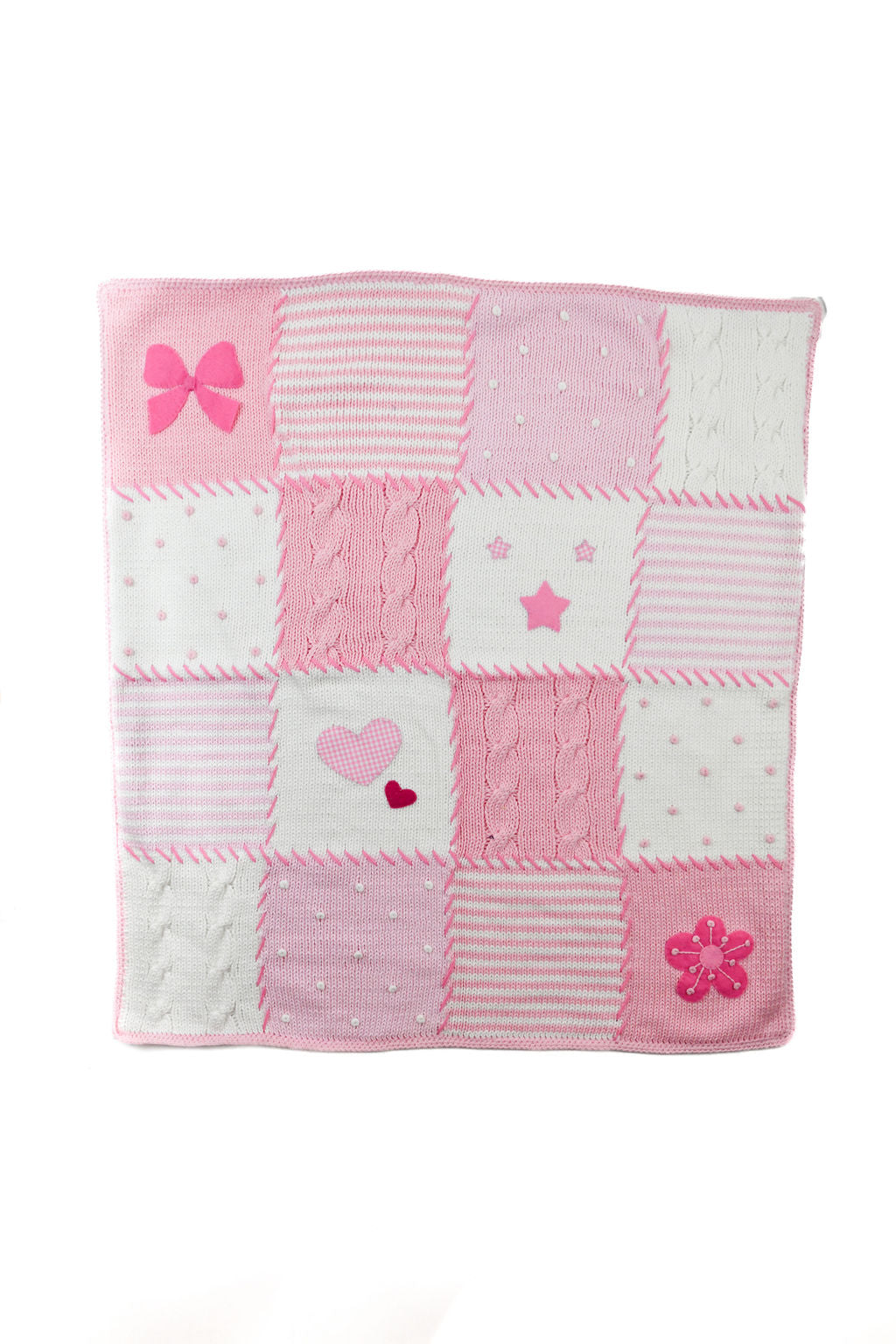 Artwalk Pretty in Pink Baby Blanket Swaddle OKC