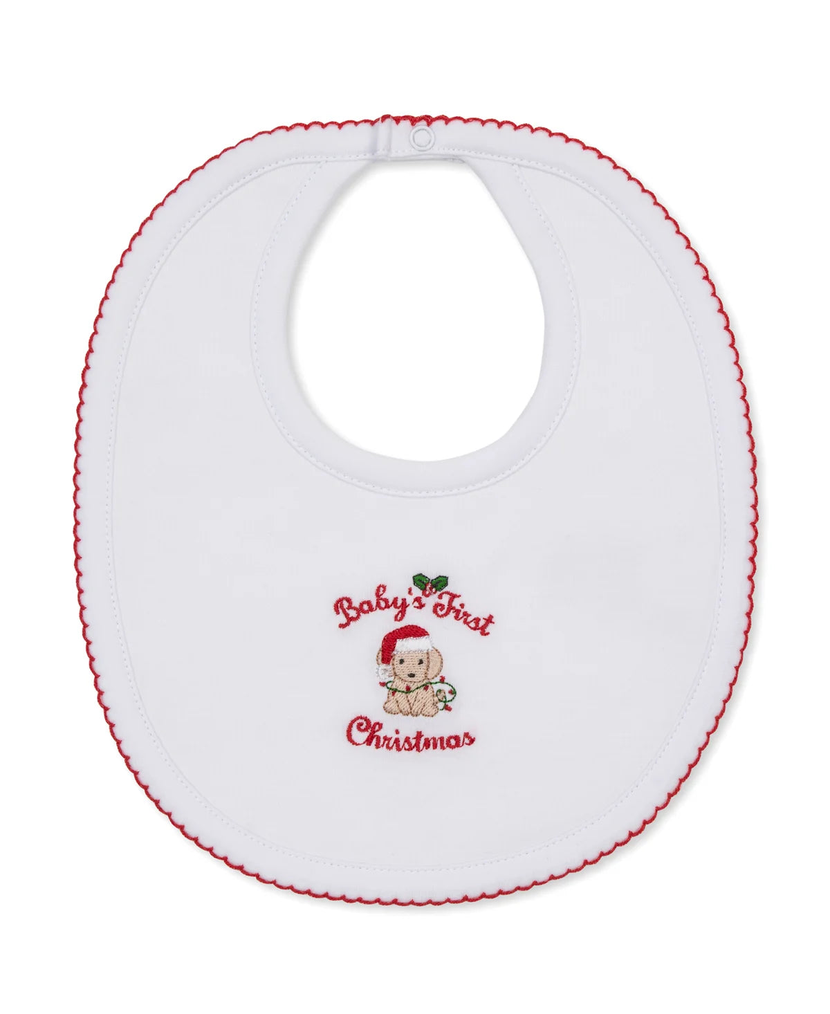 Baby's First Christmas Bib