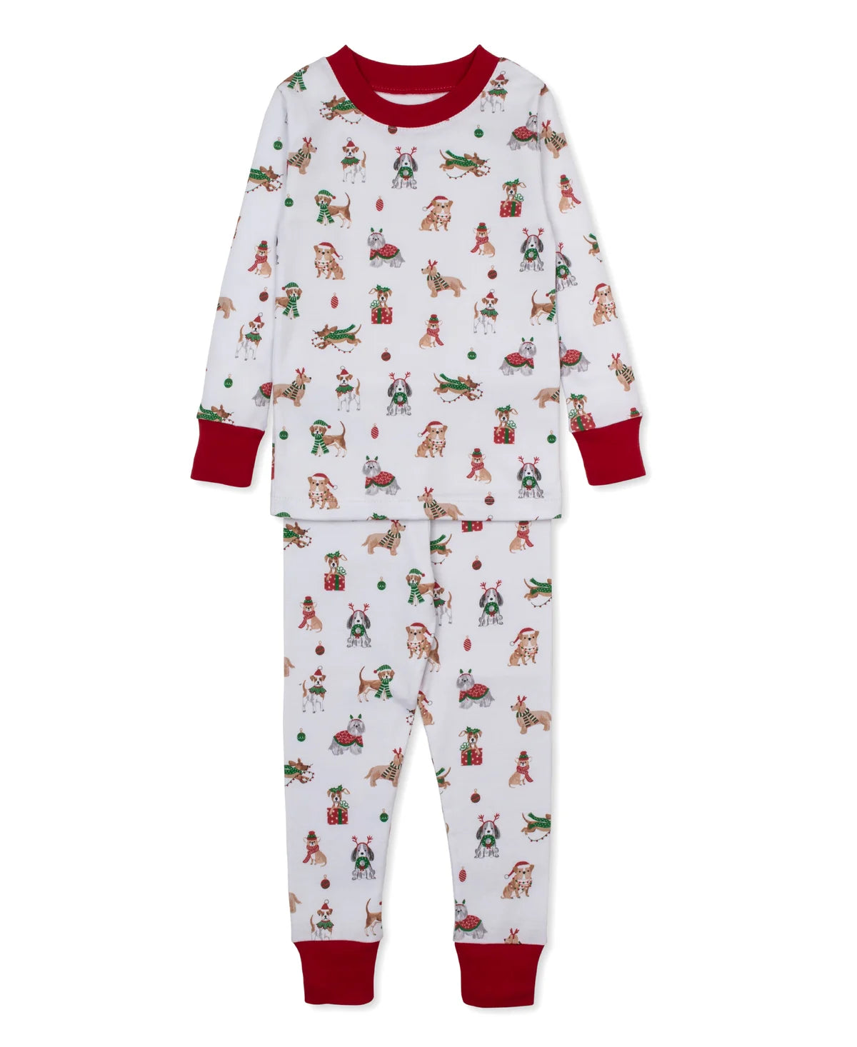 Santa's Merry Pups Pajama Set