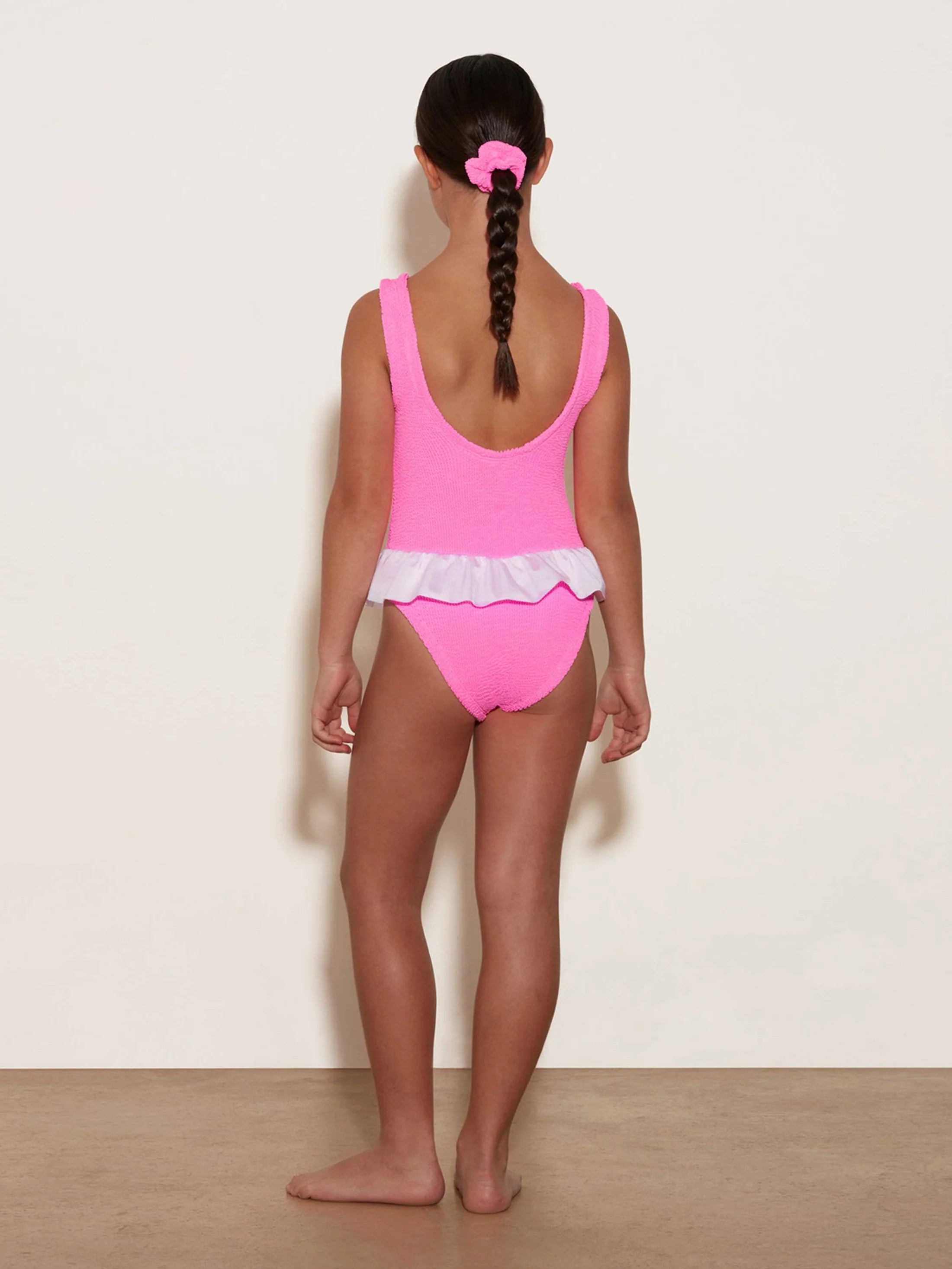 Kids Denise Swim (Ages 7 to 12)- Bubblegum