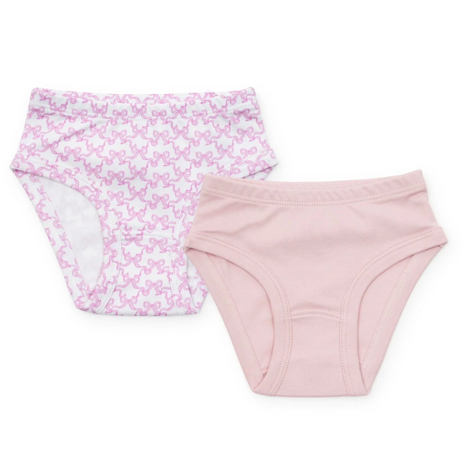 Lauren Girls' Underwear Set- Pretty Pink/Bows