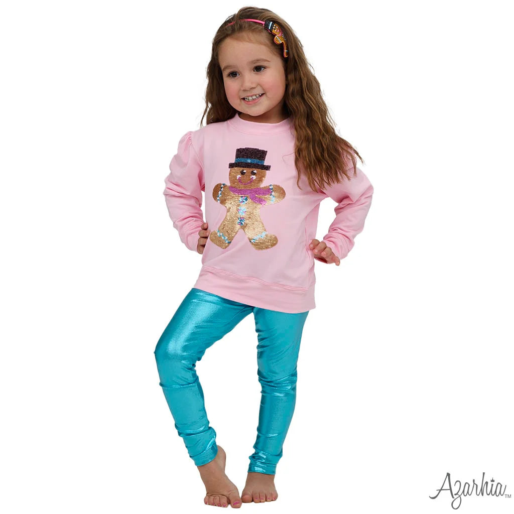 Turquoise Shimmer Legging