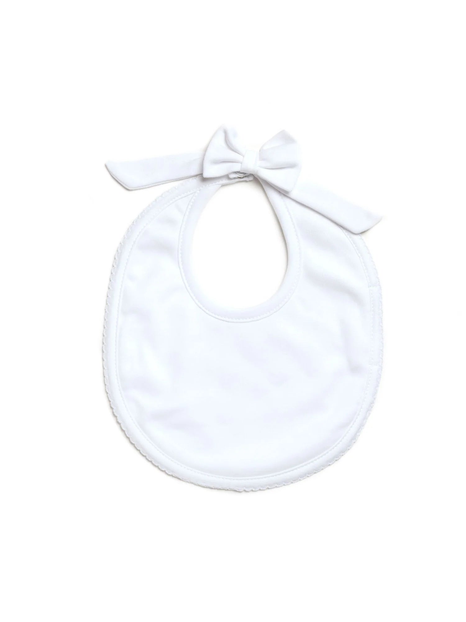 Classic Bow Snap Pima Bib