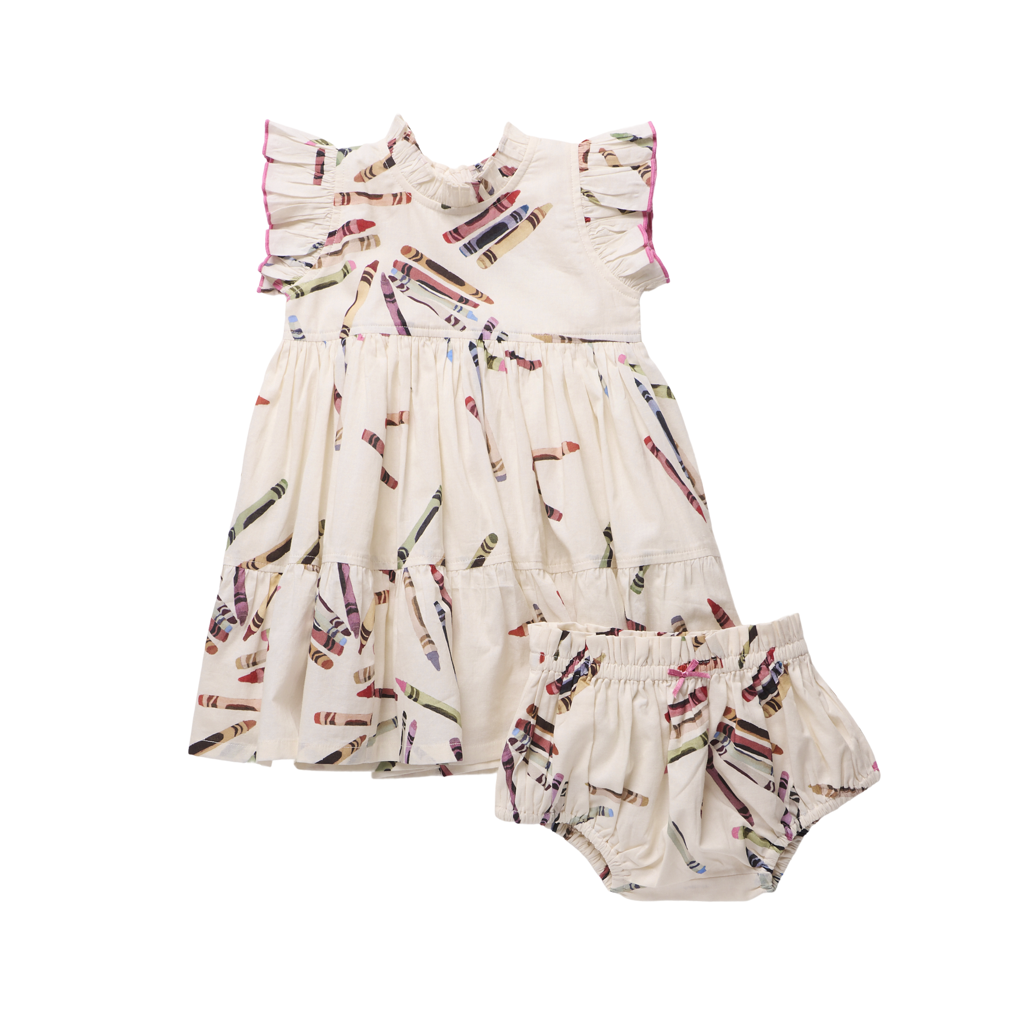 Baby Girl Jennifer Dress Set - Tossed Crayons