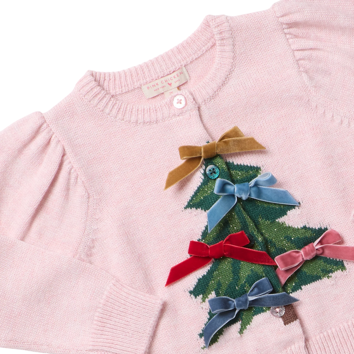 Constance Sweater- Tree Bows