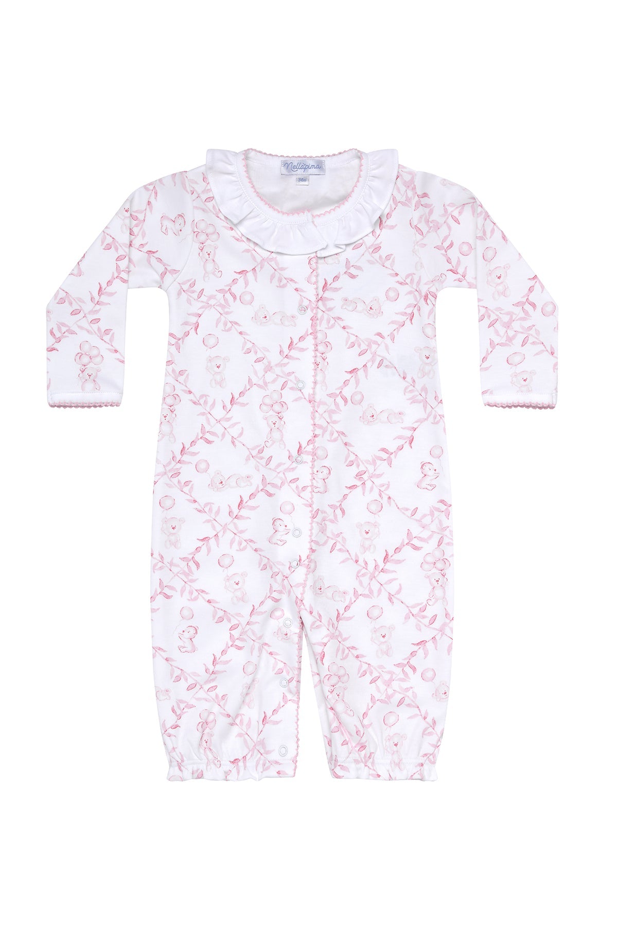Pink Bears Trellace Converter Gown