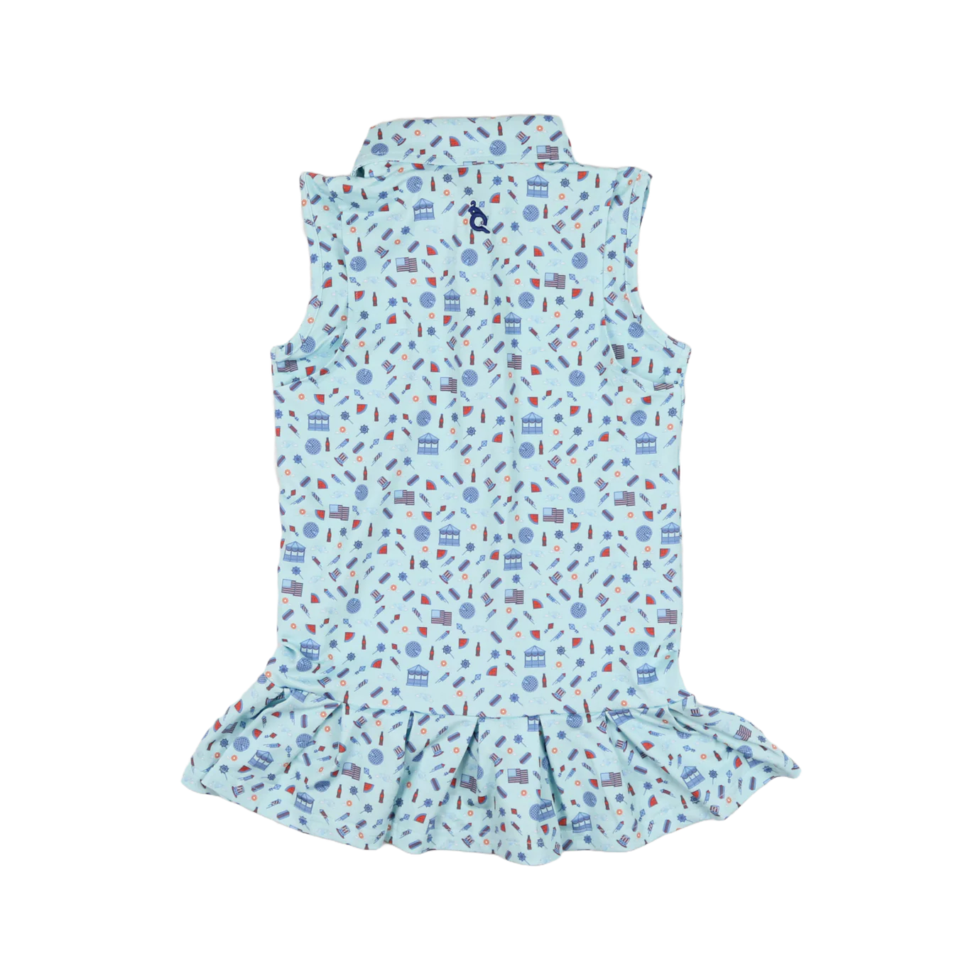 Stars & Stripes Polo Sleeveless Dress