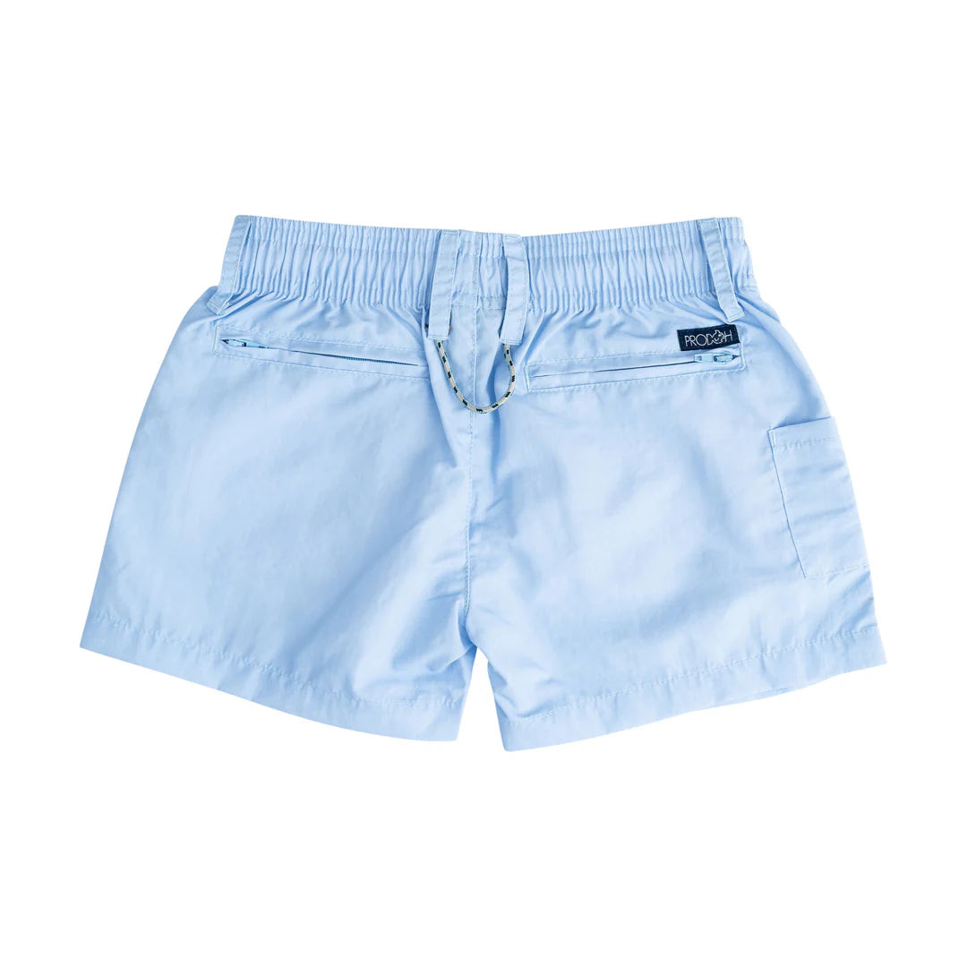 Boys' Outrigger Performance Shorts in Windsurfer Blue