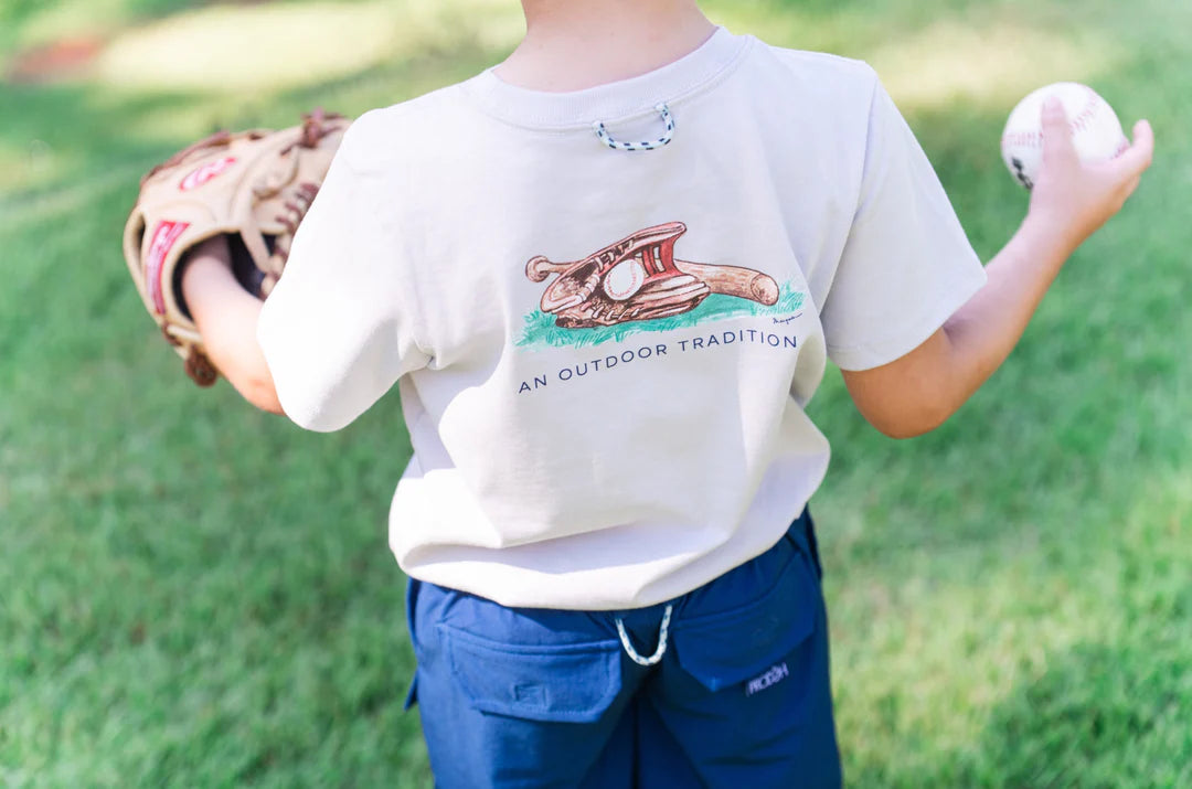 Kid's Cotton Short Sleeve T-shirt – Baseball Glove