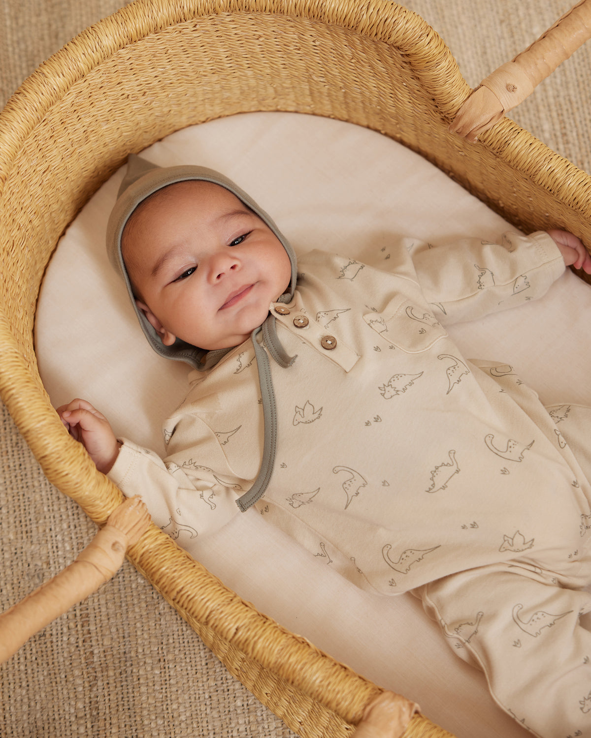 Long Sleeve Jumpsuit Dino Swaddle OKC