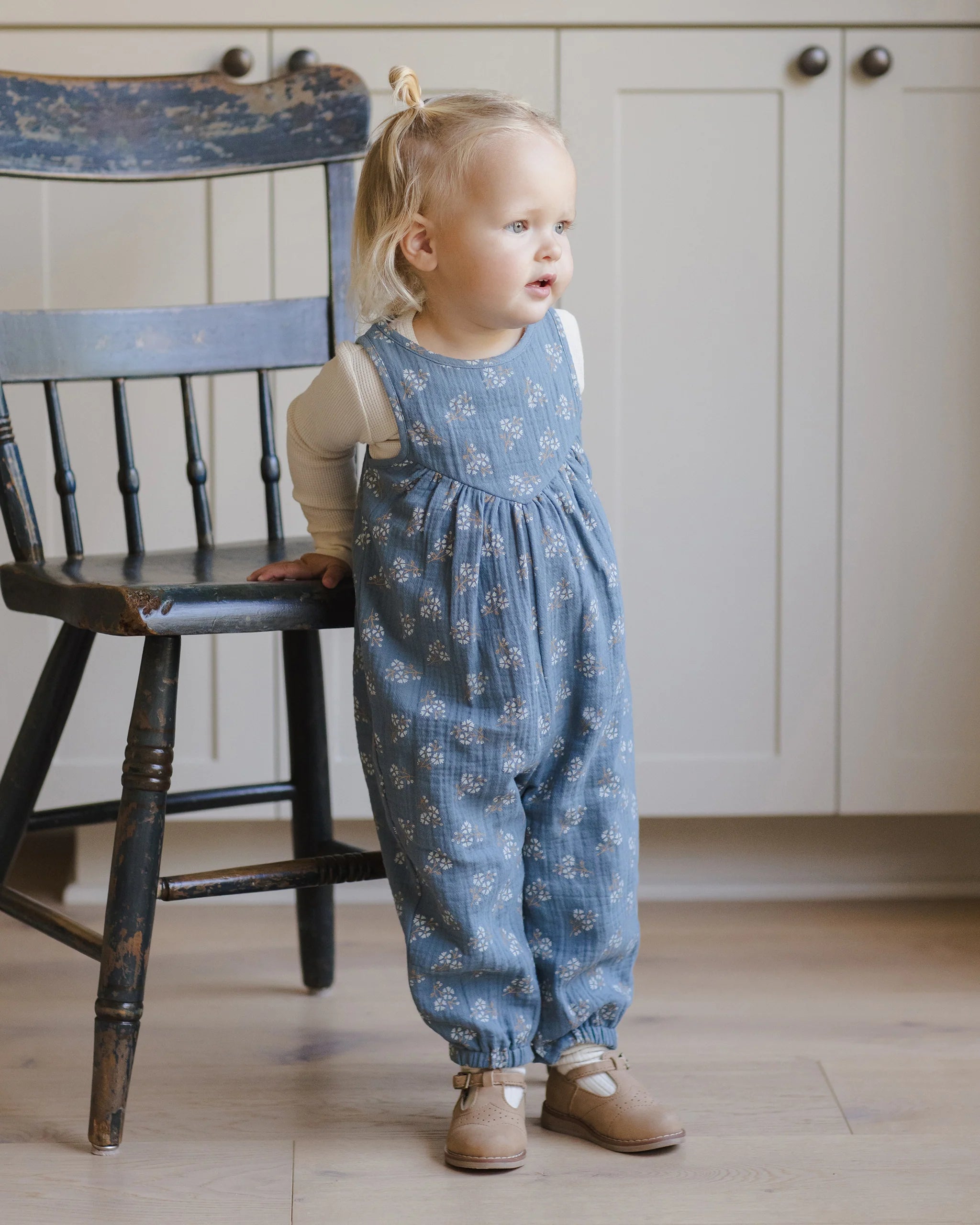 Maisie Overall || Blue Floral