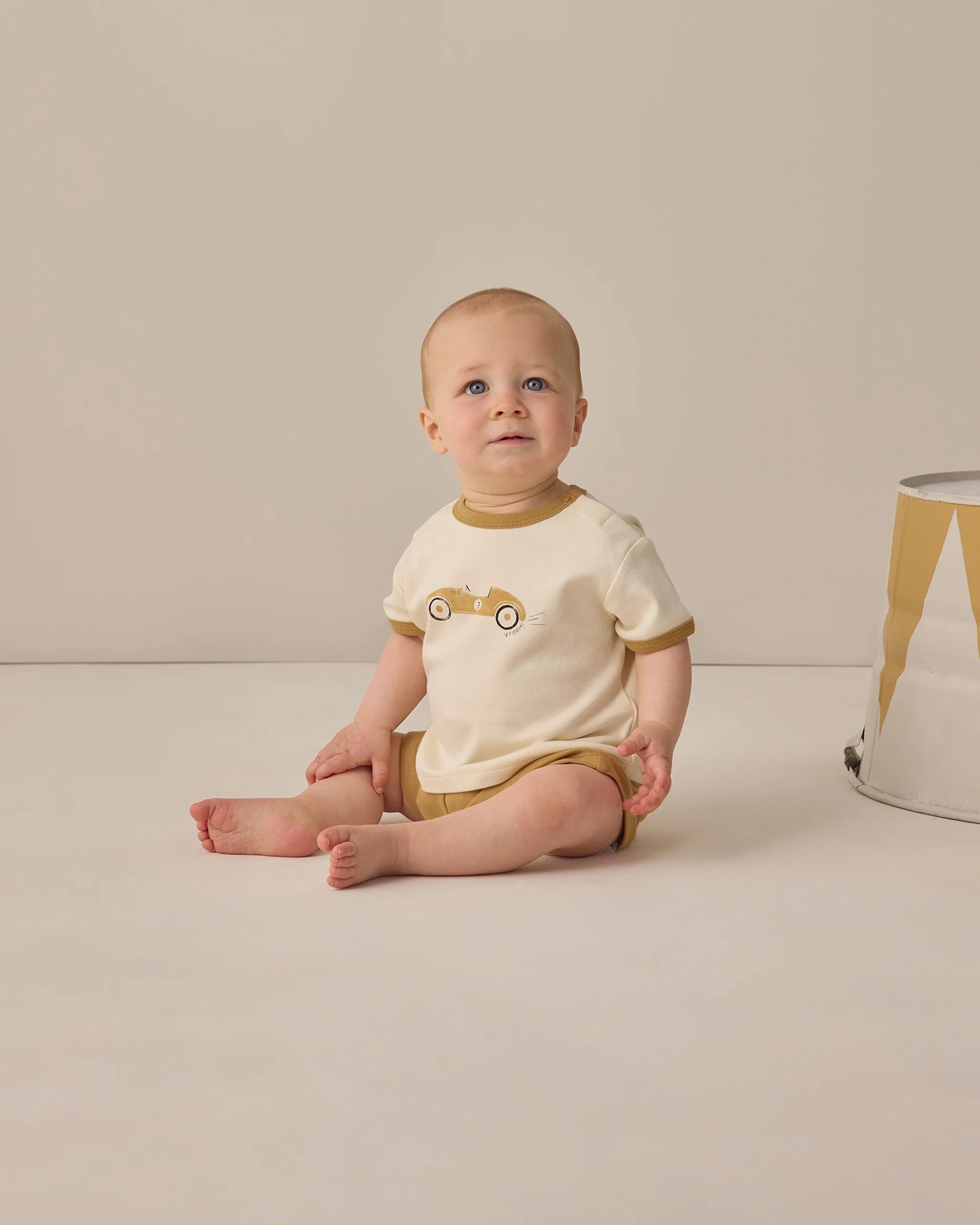 Ringer Tee Race Car + Honey Play Short