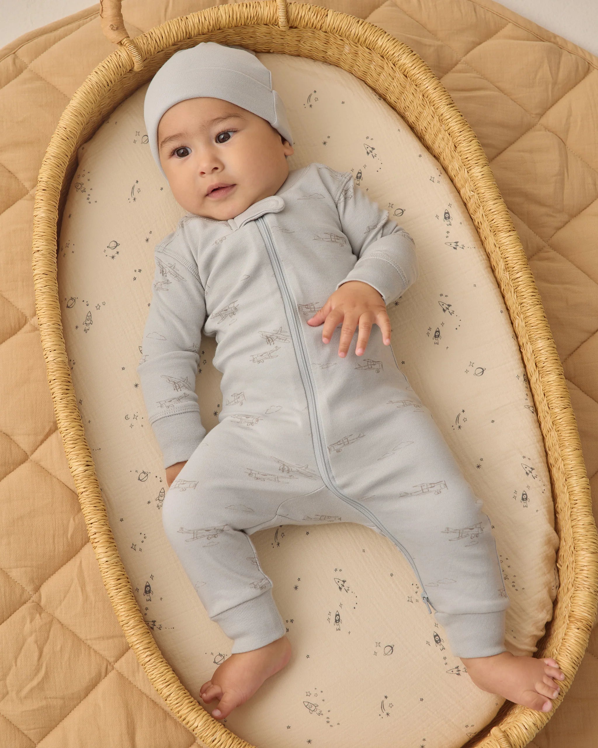 Zip Longsleeve Sleeper | Airplane