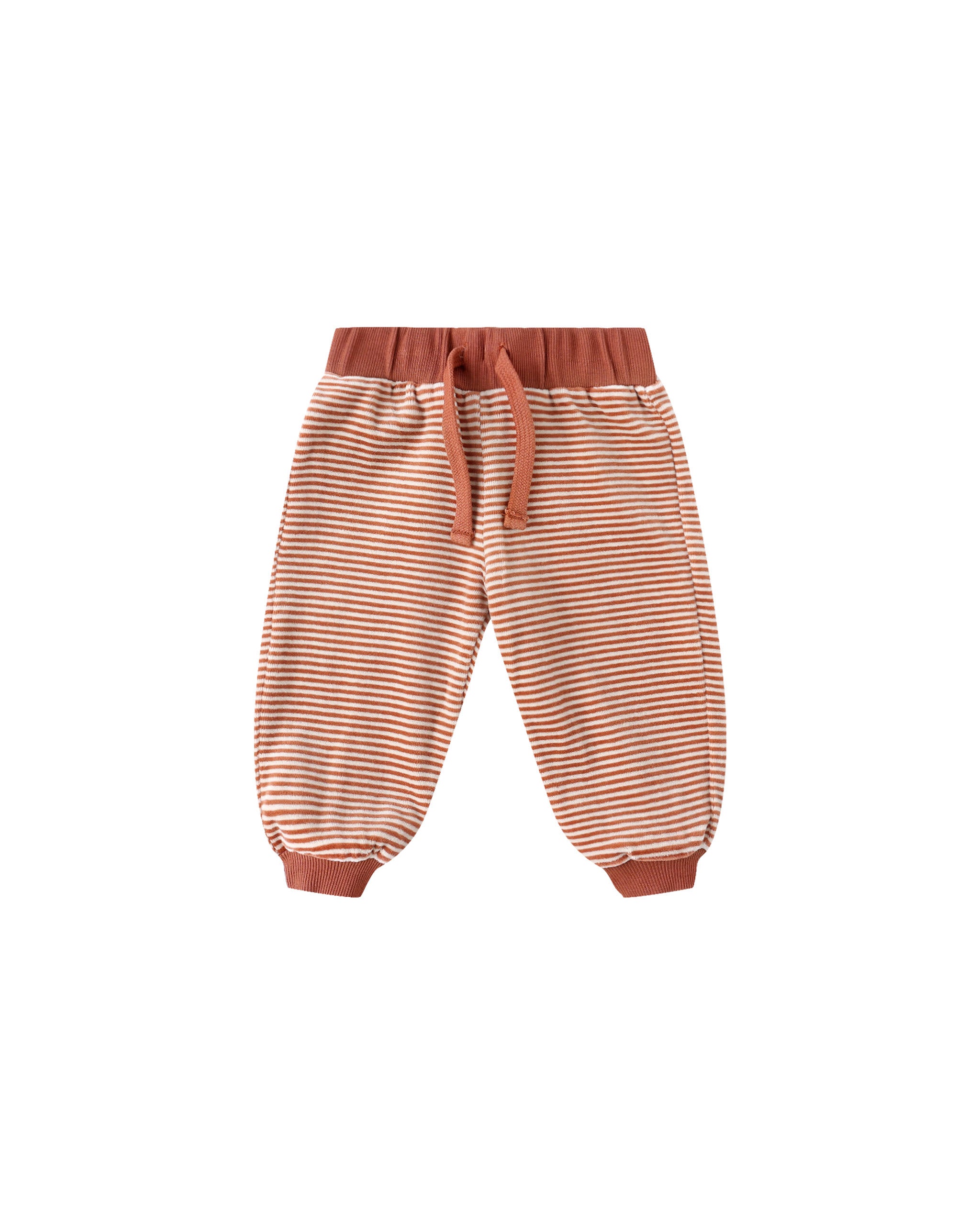 Velour Relaxed Sweatshirt + Sweatpant || Candy Stripe