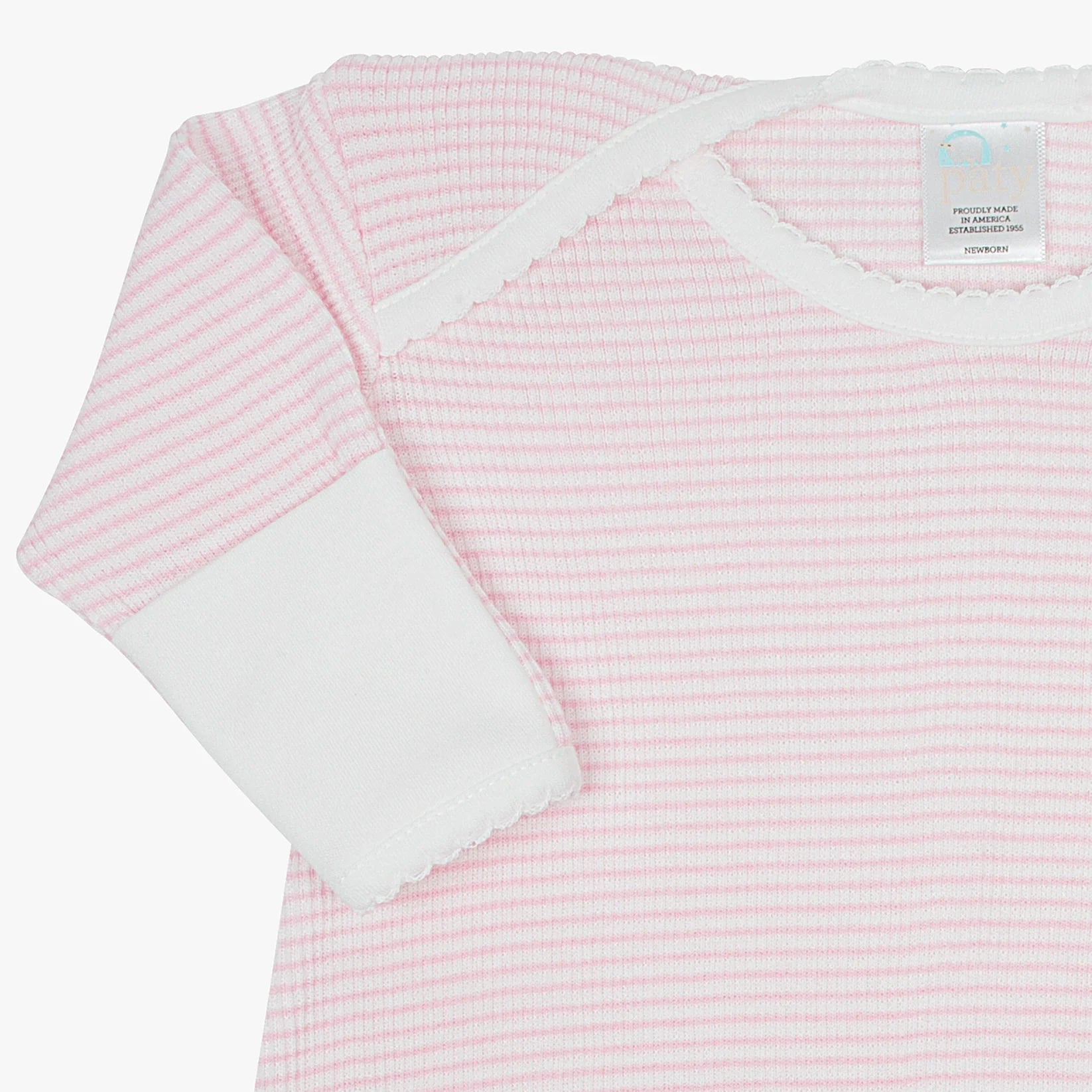 LS Rib Knit Lap Shoulder Gown #RB1501