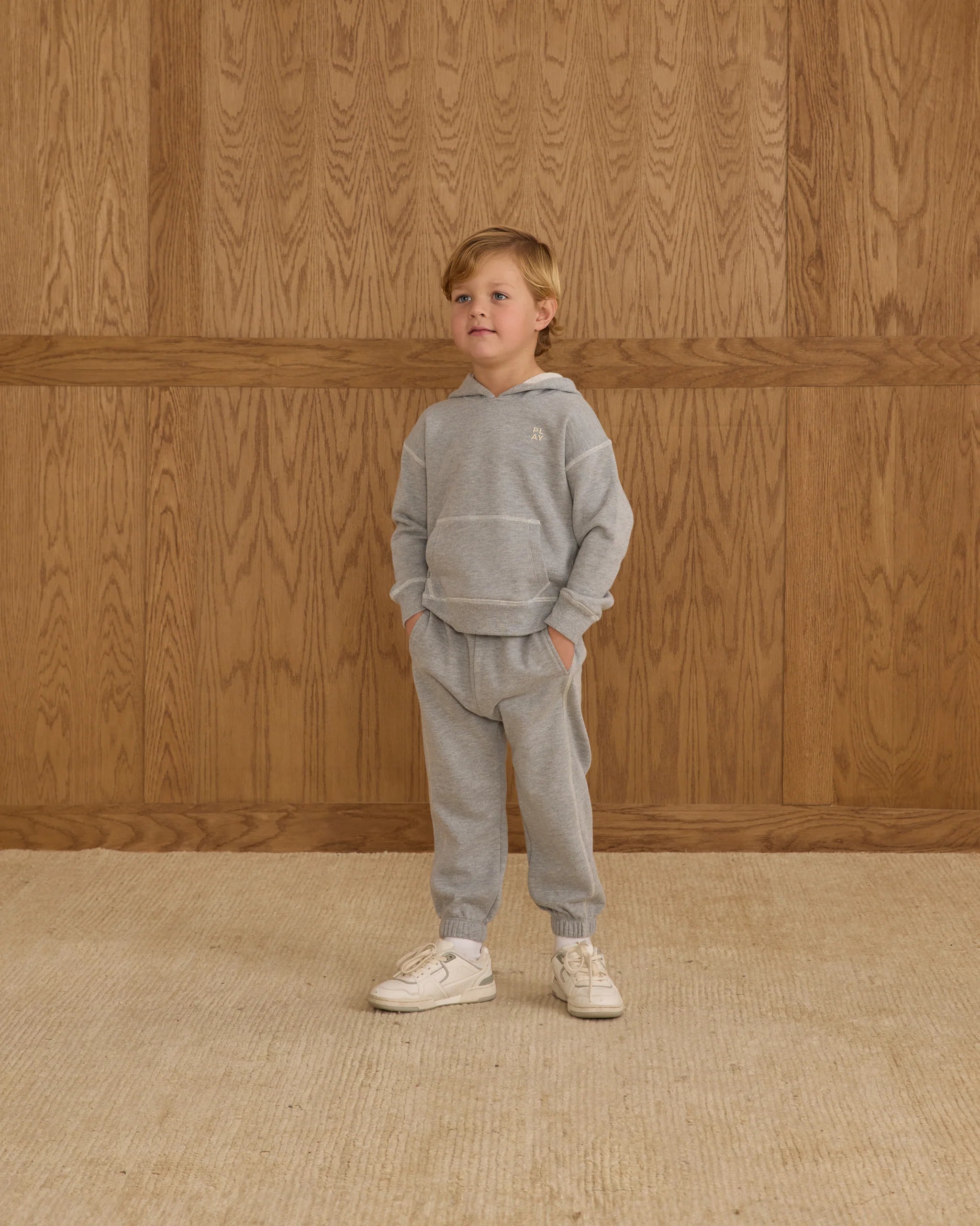 Relaxed Sweatpant || Heathered Grey