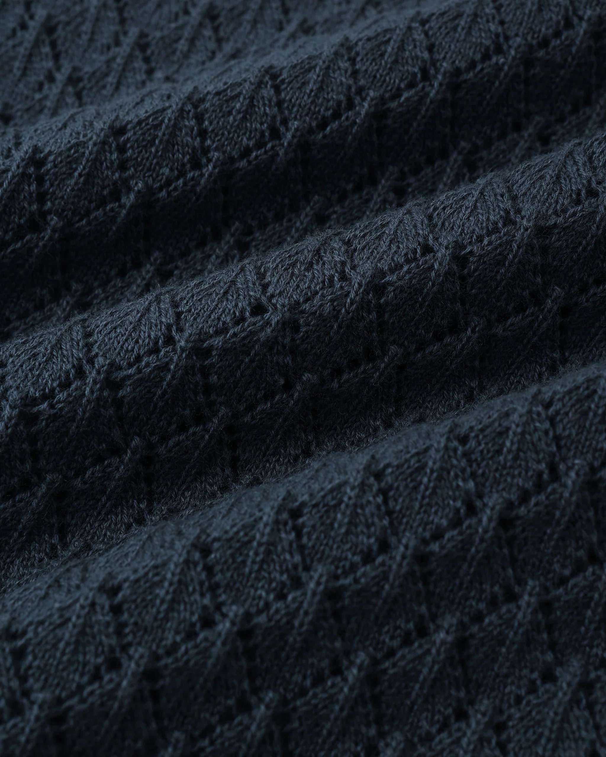 Crochet Tank Mini Dress | Navy