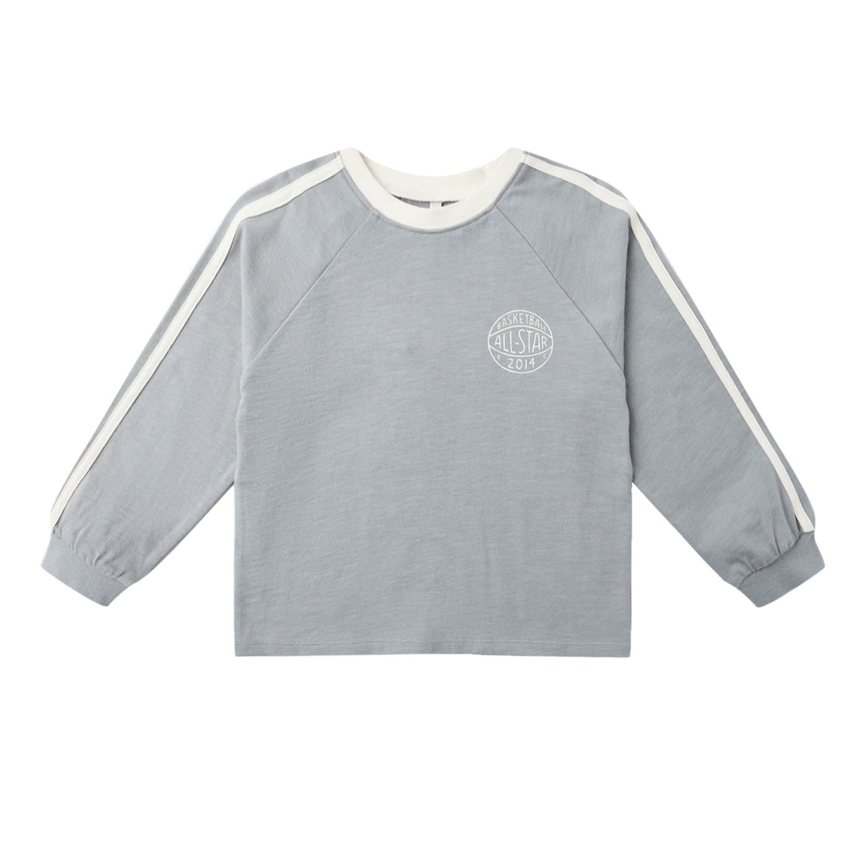Jersey Long Sleeve Tee || Dusty Blue