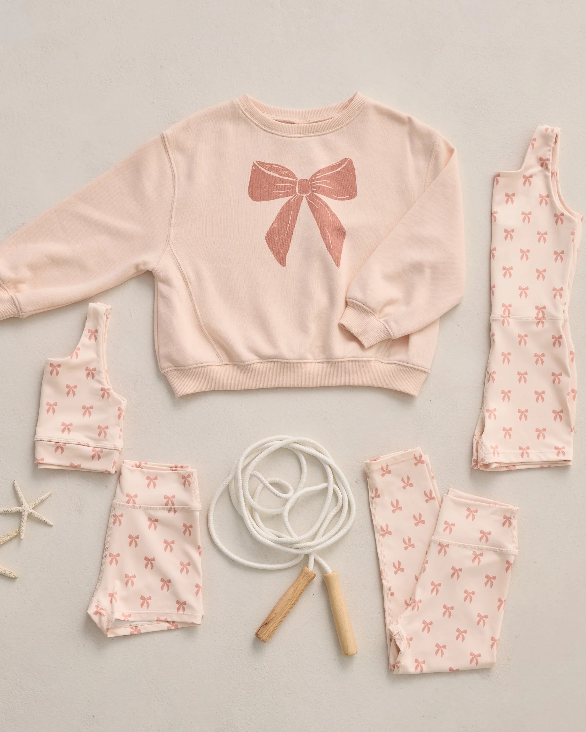 Racer Sweatshirt Bow
