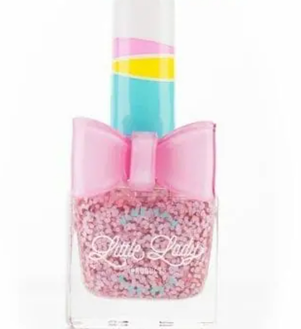 Little Lady Confetti Glitter Nail Polish