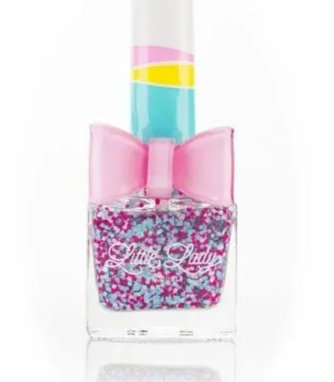 Little Lady Confetti Glitter Nail Polish