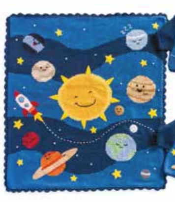 Artwalk Around the Sun Baby Blanket