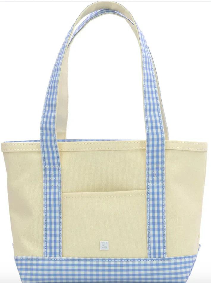 Mini Tote- Coated Canvas