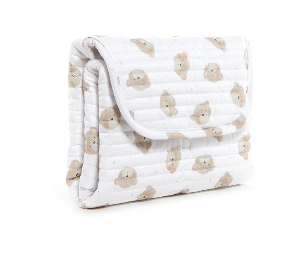 Quilted Changing Mat - Teddy Bear