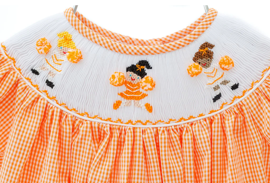 Orange Cheerleaders Helen Dress